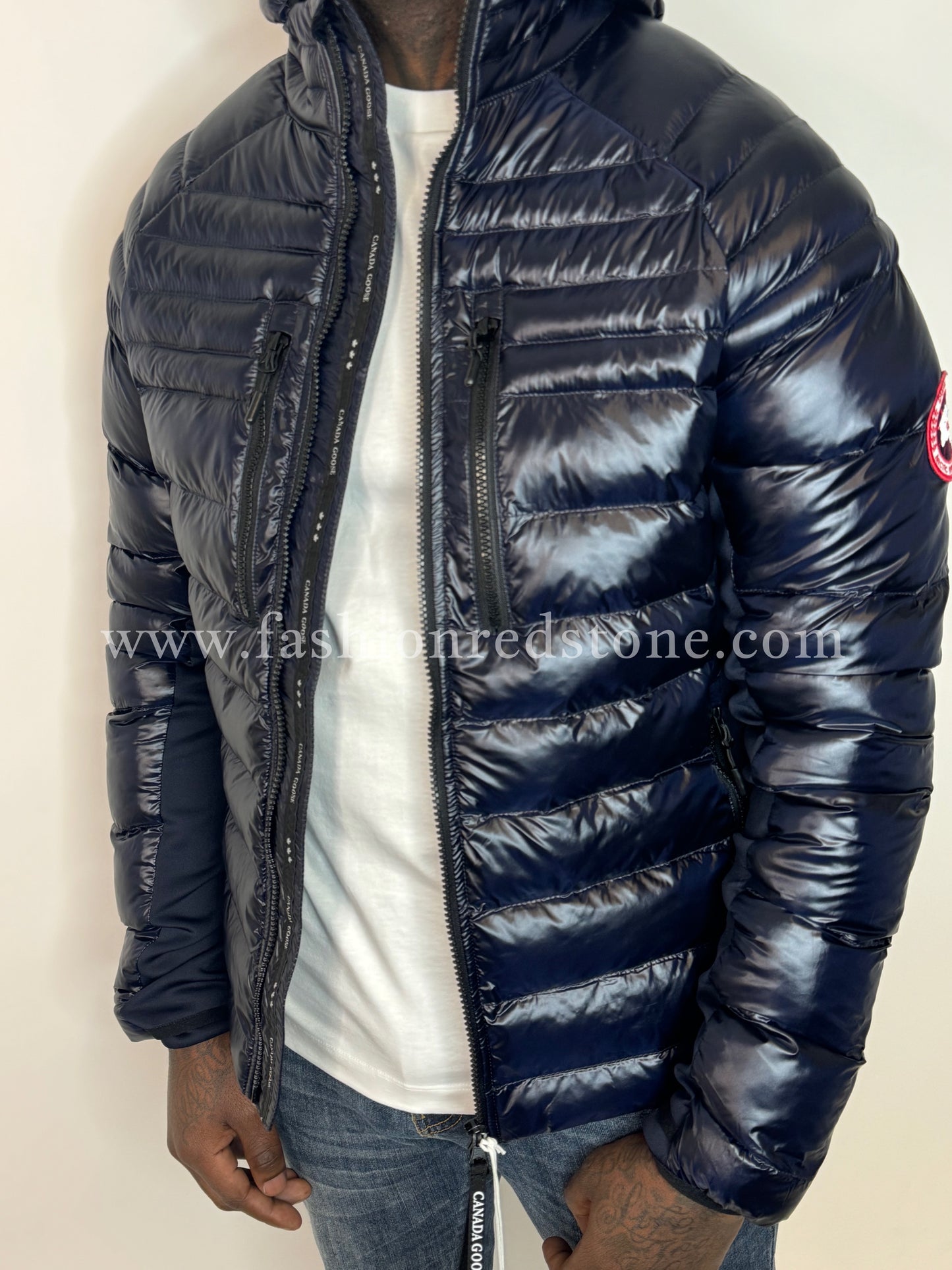 Canada Goose Jack Met Capuchon Navy Blue