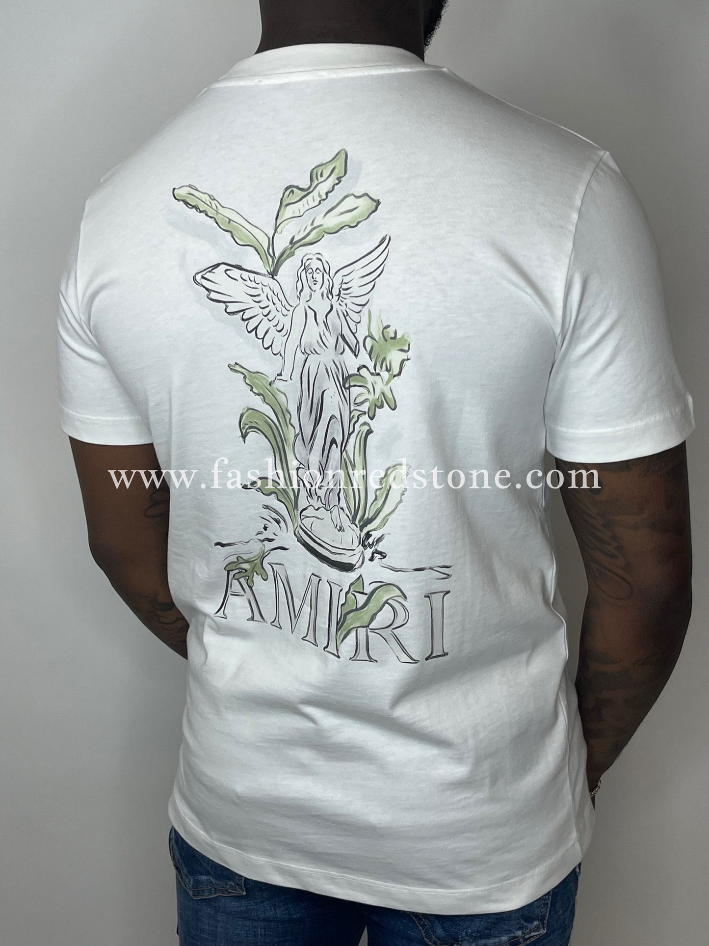 Amiri T-Shirt Amiri Garden-print White