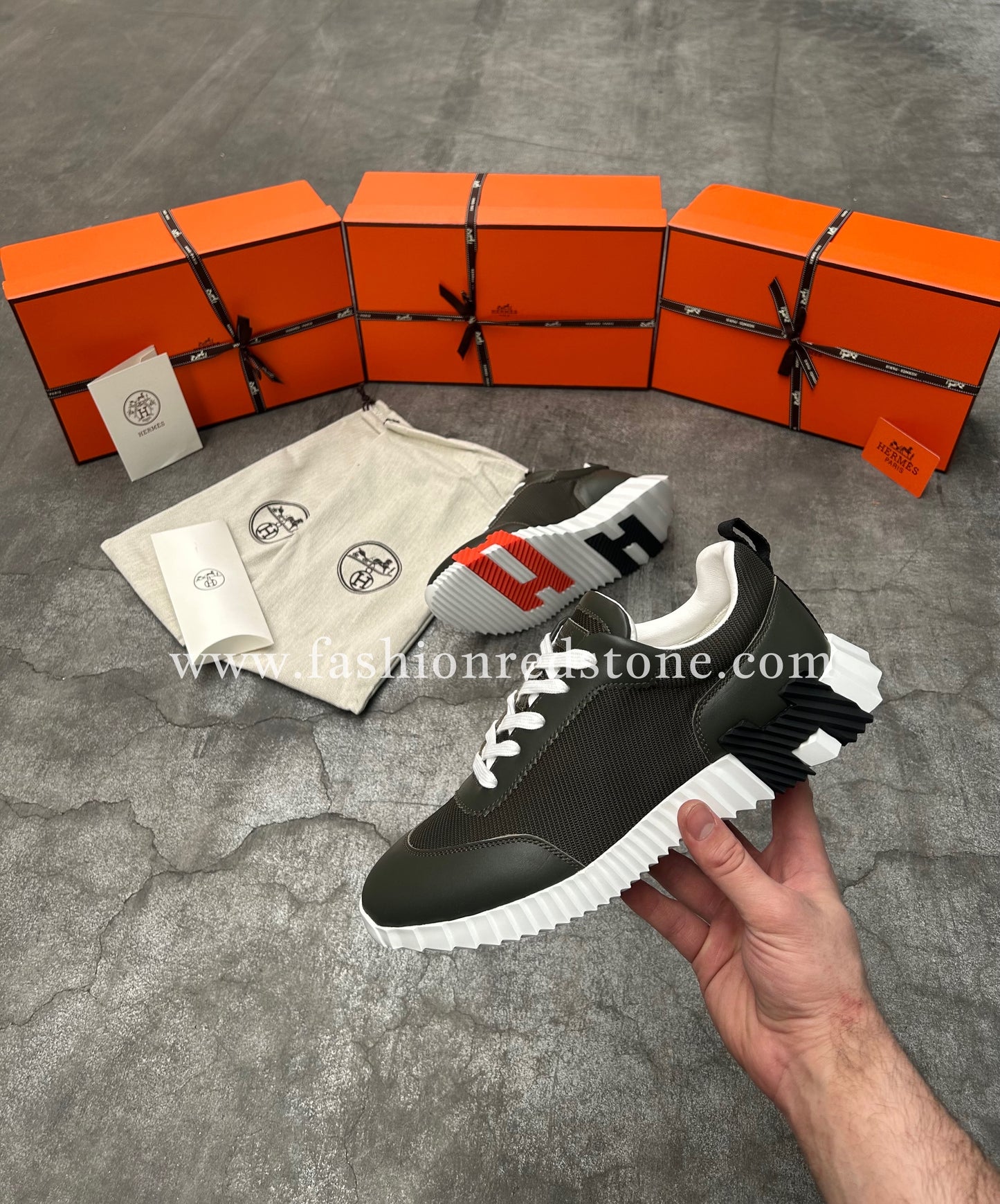 Hermes Bouncing Sneakers