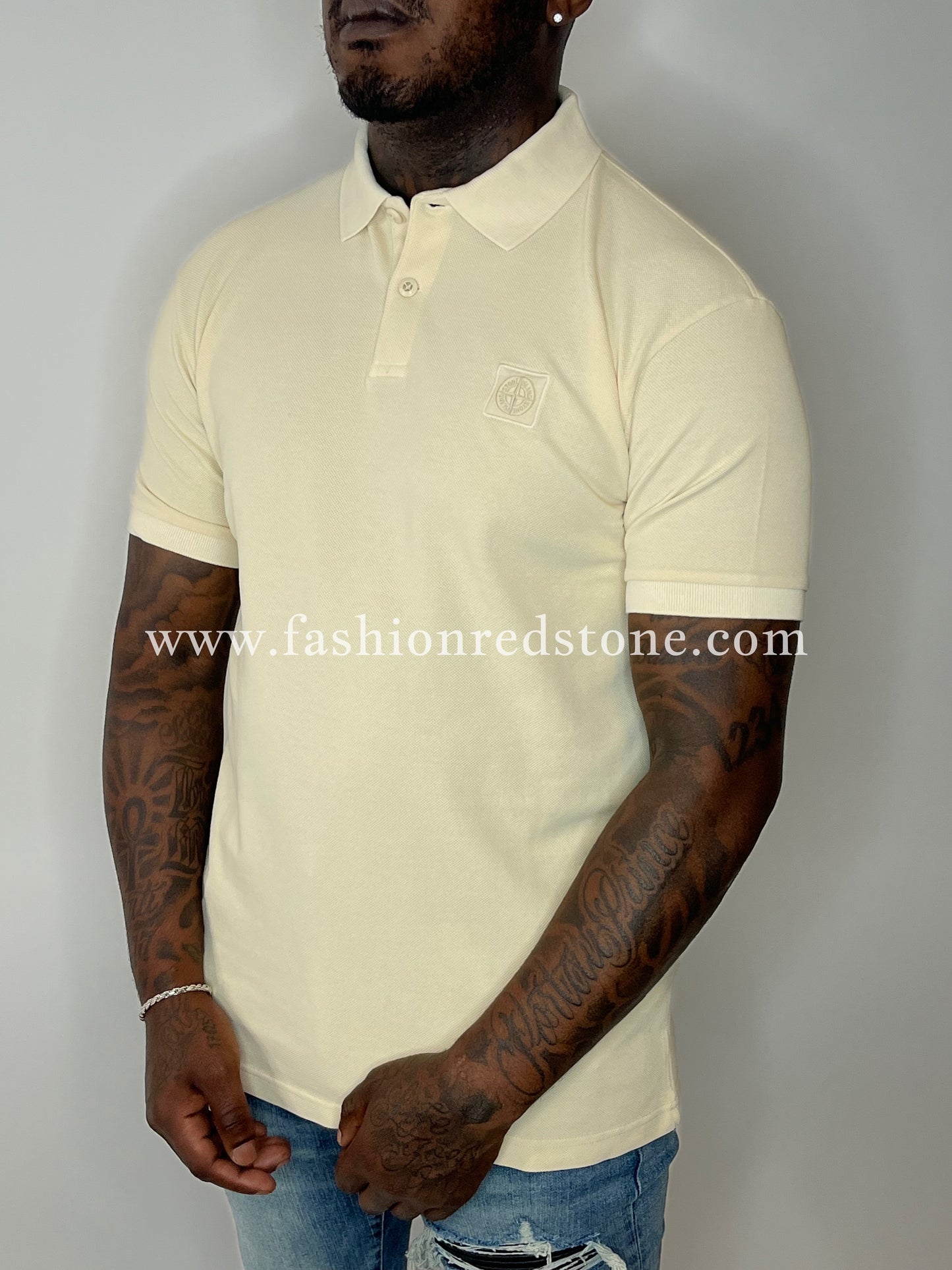 Stone Island Regular Fit Ghost Polo Sand