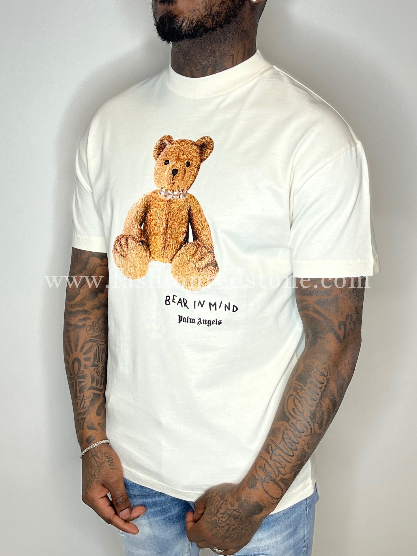 Palm Angels Bear In Mind T-Shirt White
