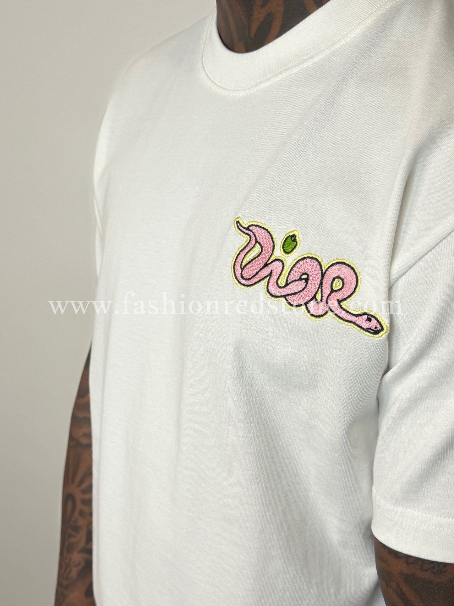Dior Relaxed-fit And Kaws T-Shirt White