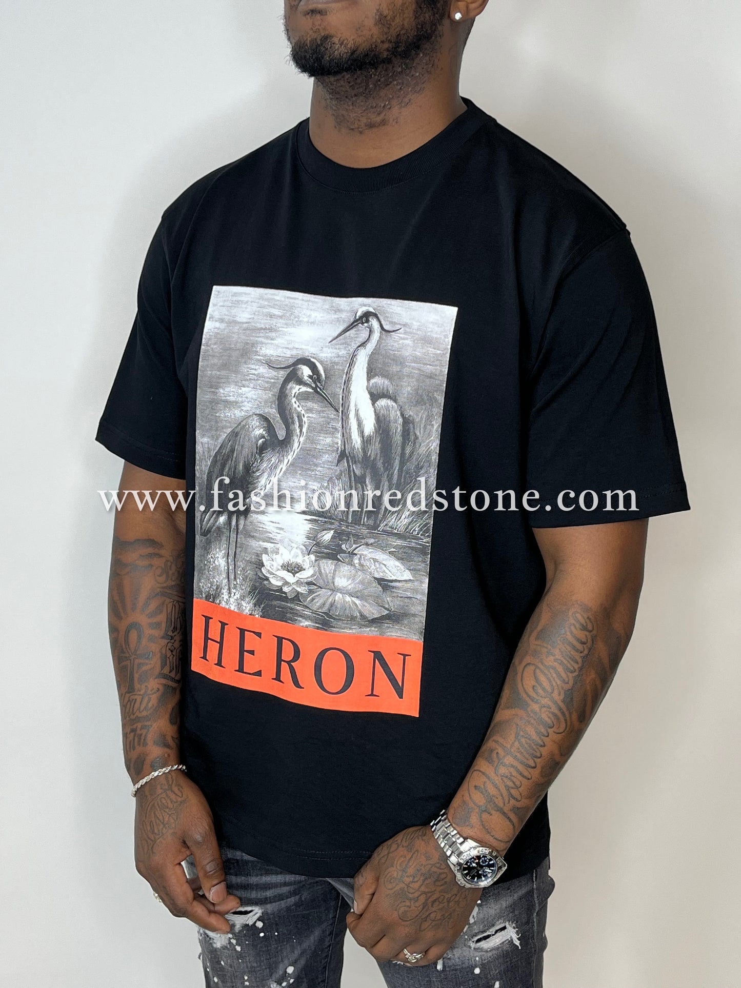 Heron Preston T-Shirt Met Logoprint Black