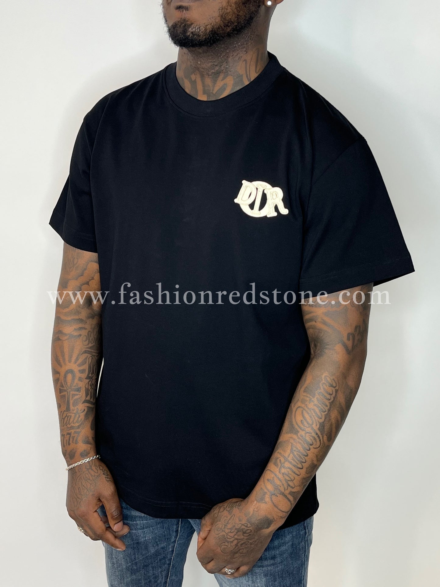 Dior Relaxed-fit Charm T-Shirt Black