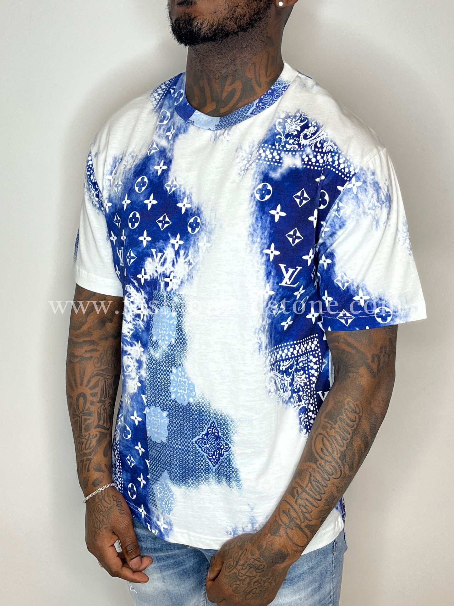 Louis Vuitton Monogram Bandana Print T-Shirt
