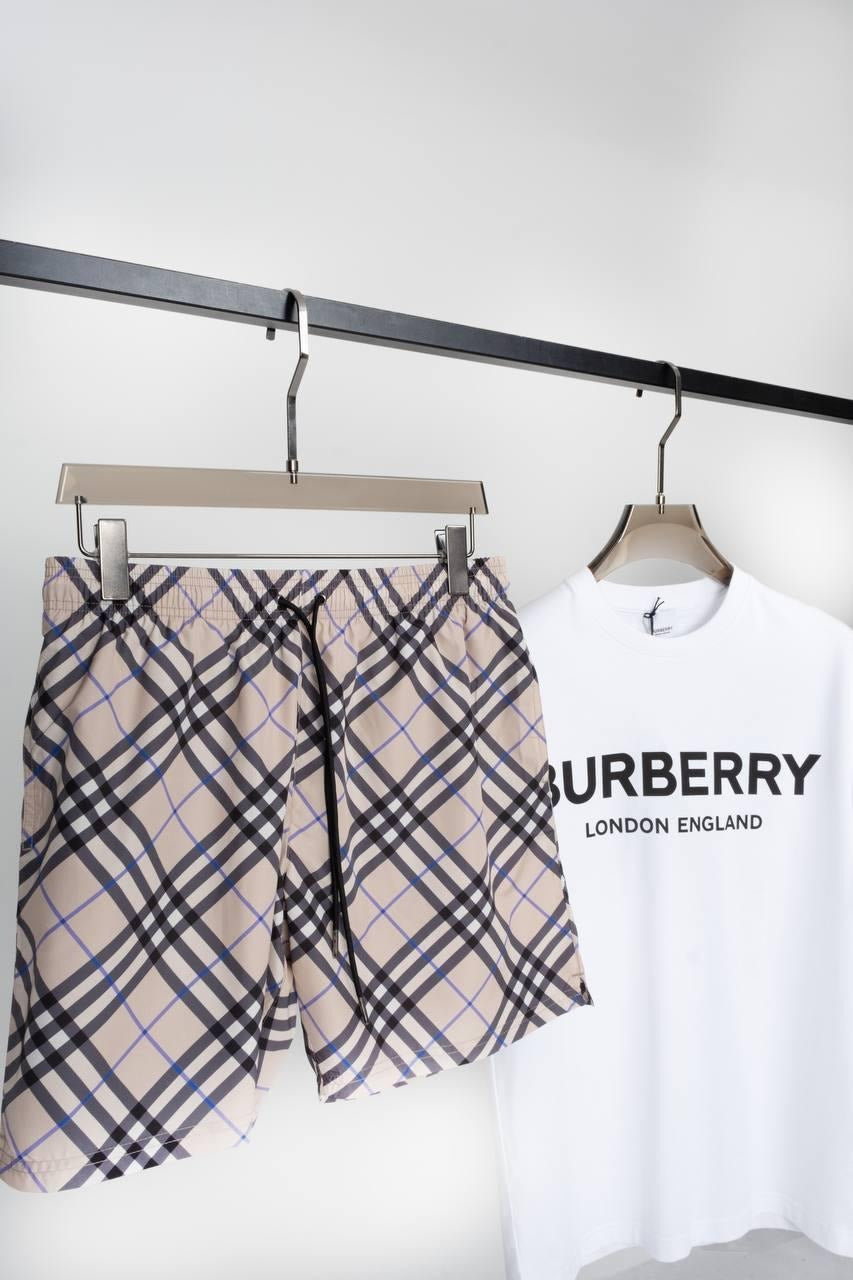 Burberry Geruit Zwembroek