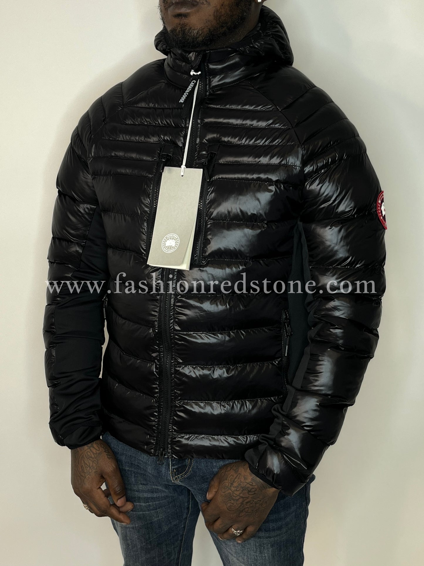 Canada Goose Jack Met Capuchon Black