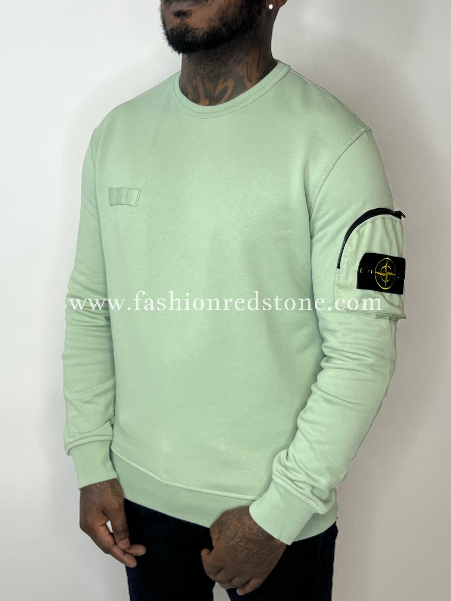 Stone Island Cotton Fleece Sweater