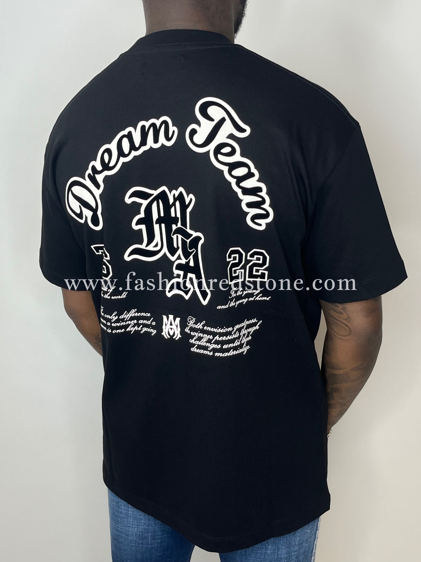 Amiri Men's Dream Team Oversized T-Shirt