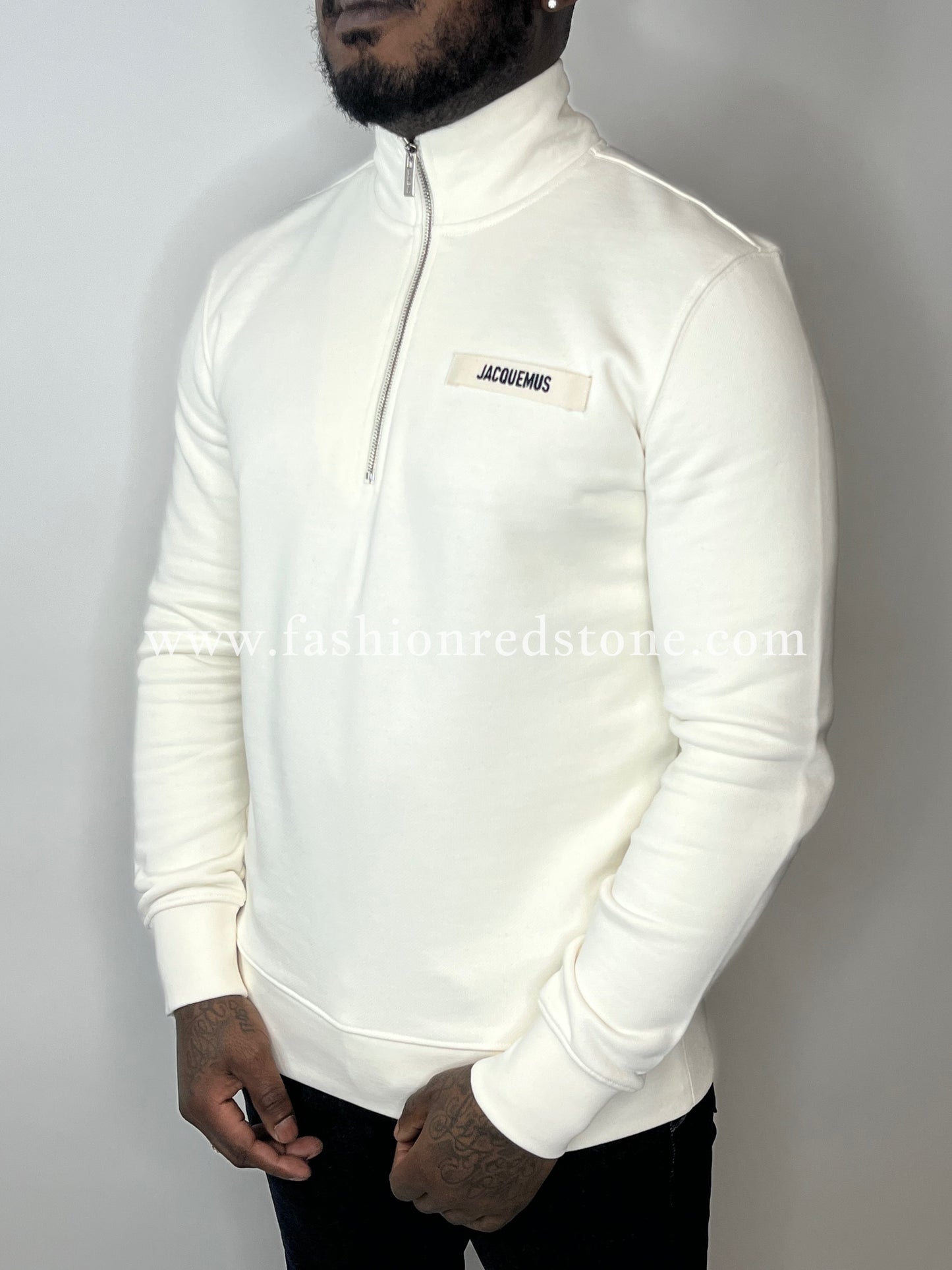 Jacquemus The Gros Grain Zipped-Rollneck Sweatshirt