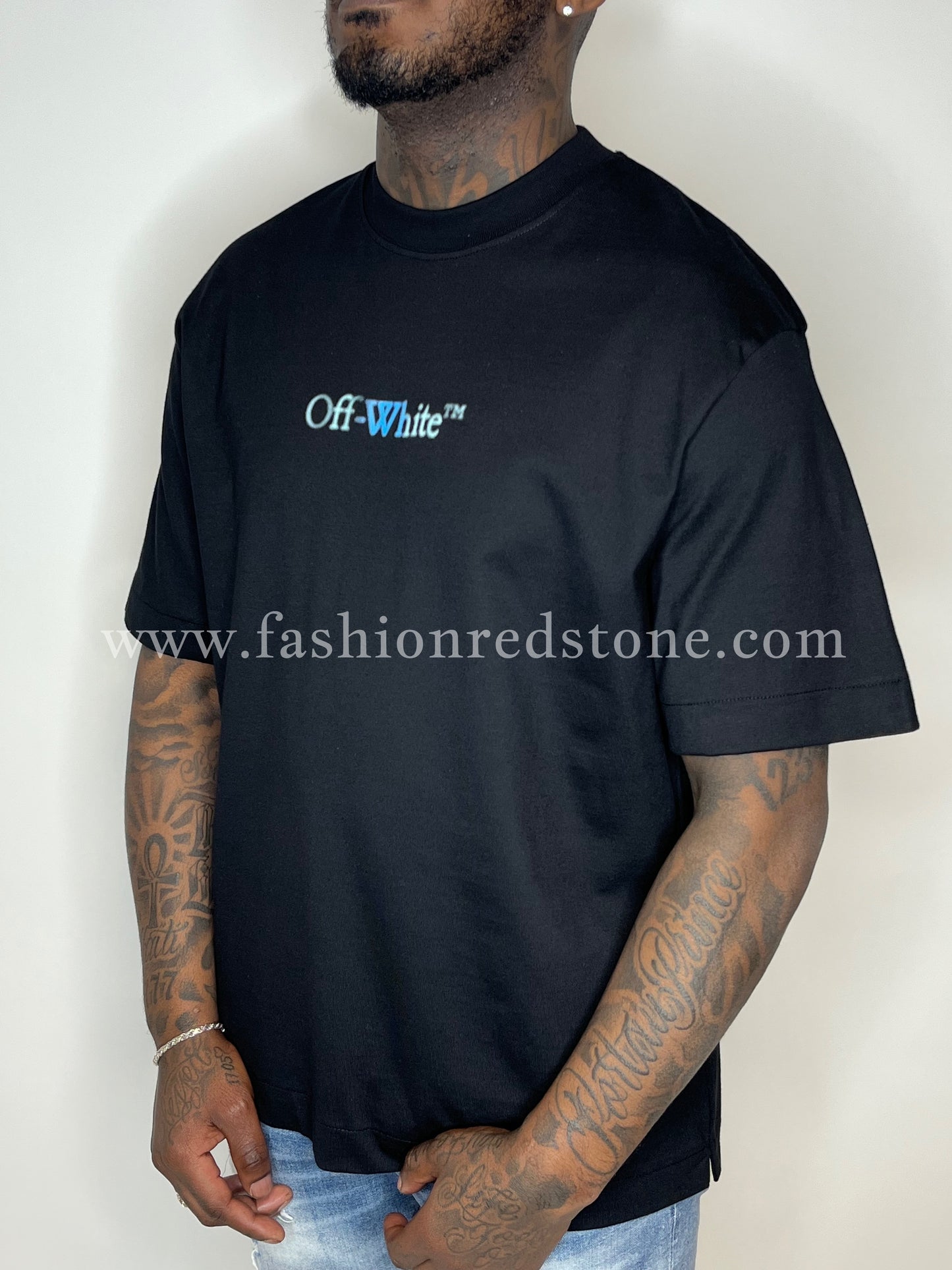 Off-White Spray Arrow T-Shirt Black