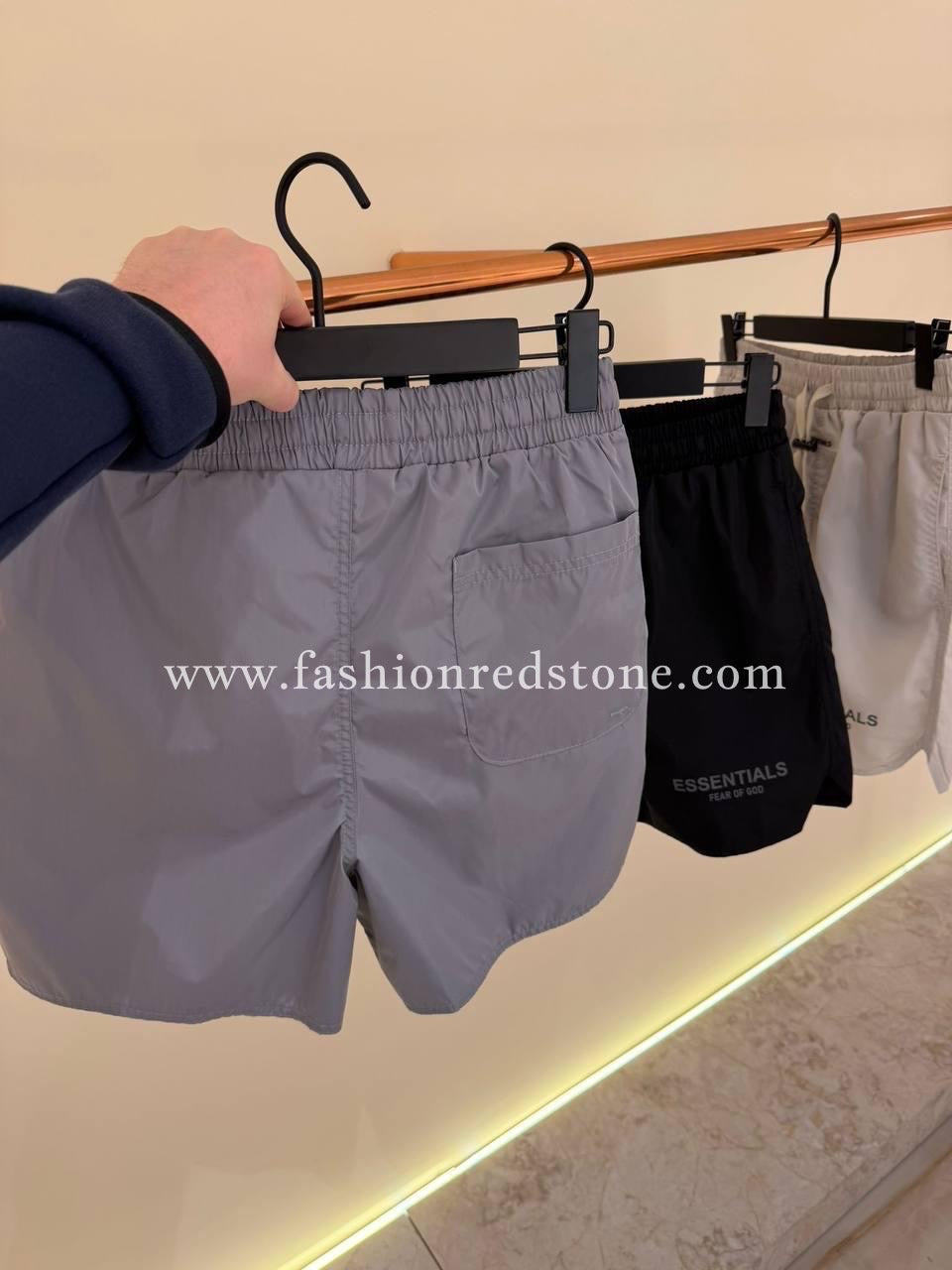 Essentials Fear of God Zwemshort Antraciet