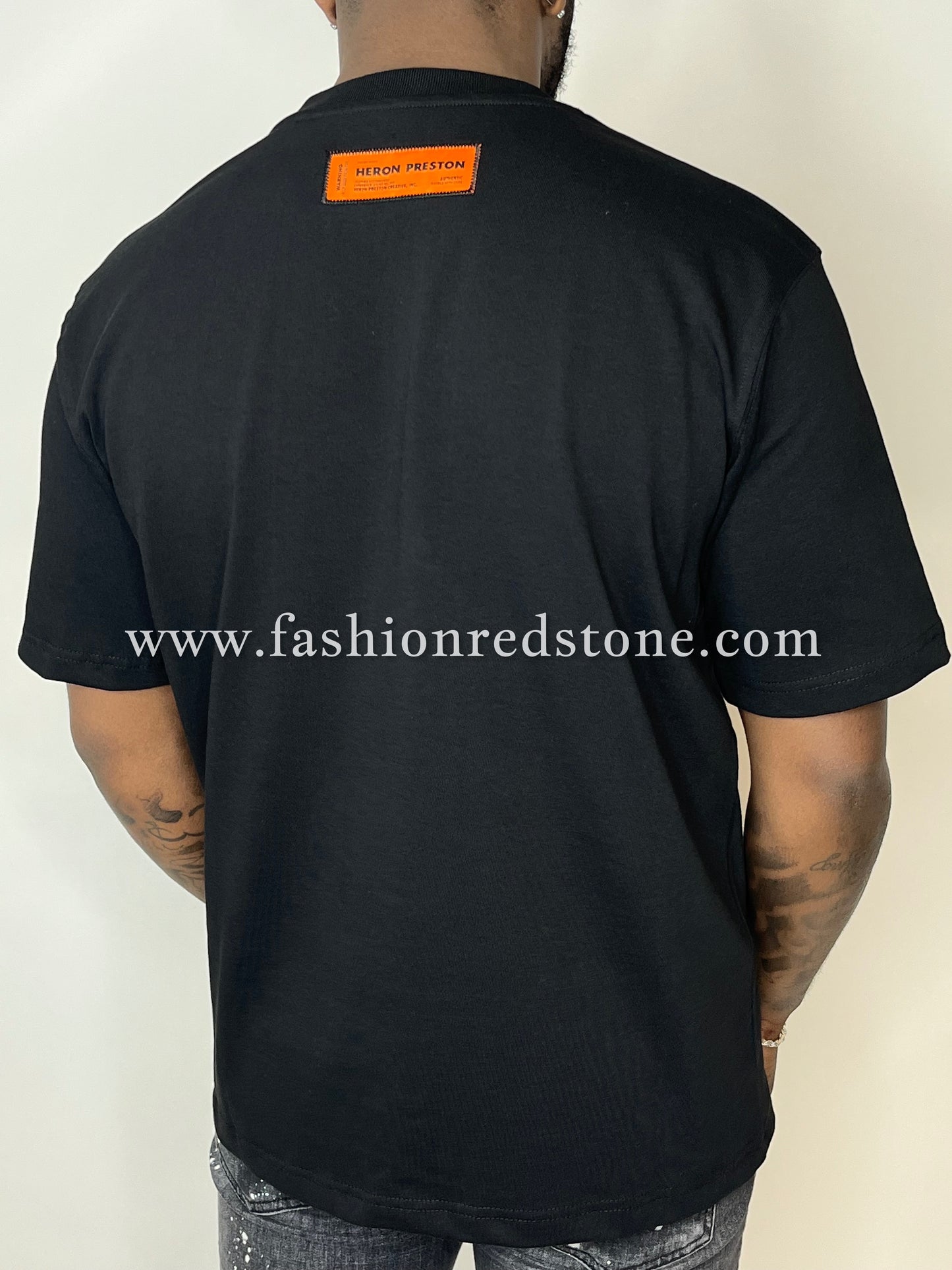Heron Preston T-Shirt Met Logoprint Black