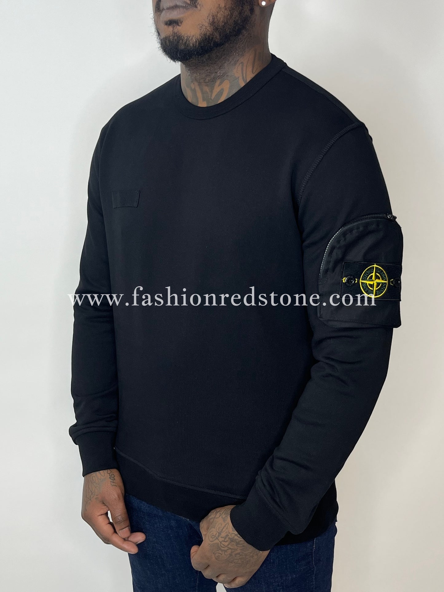 Stone Island Cotton Fleece Sweater