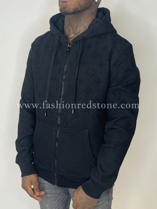 Louis Vuitton Monogram Zip-Up Jacket