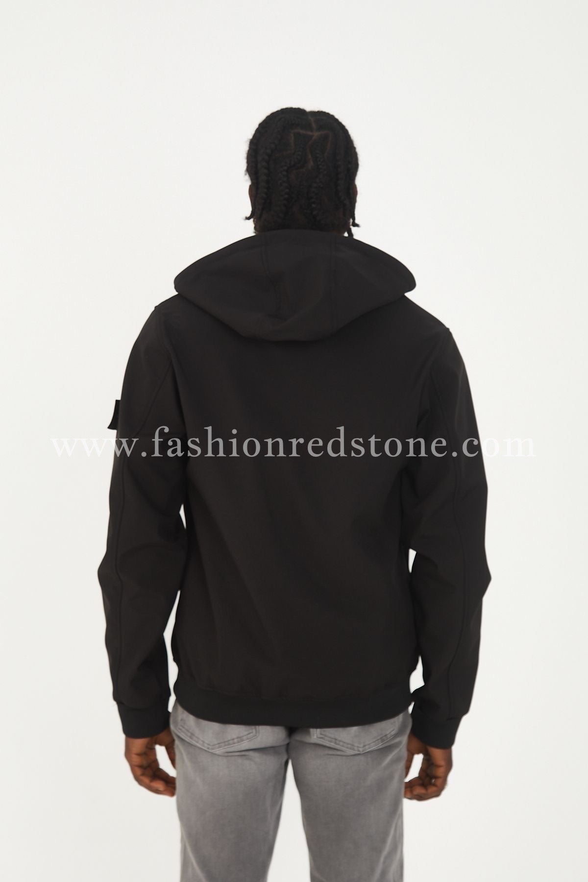 Stone Island Softshell Jacket Ghost Black
