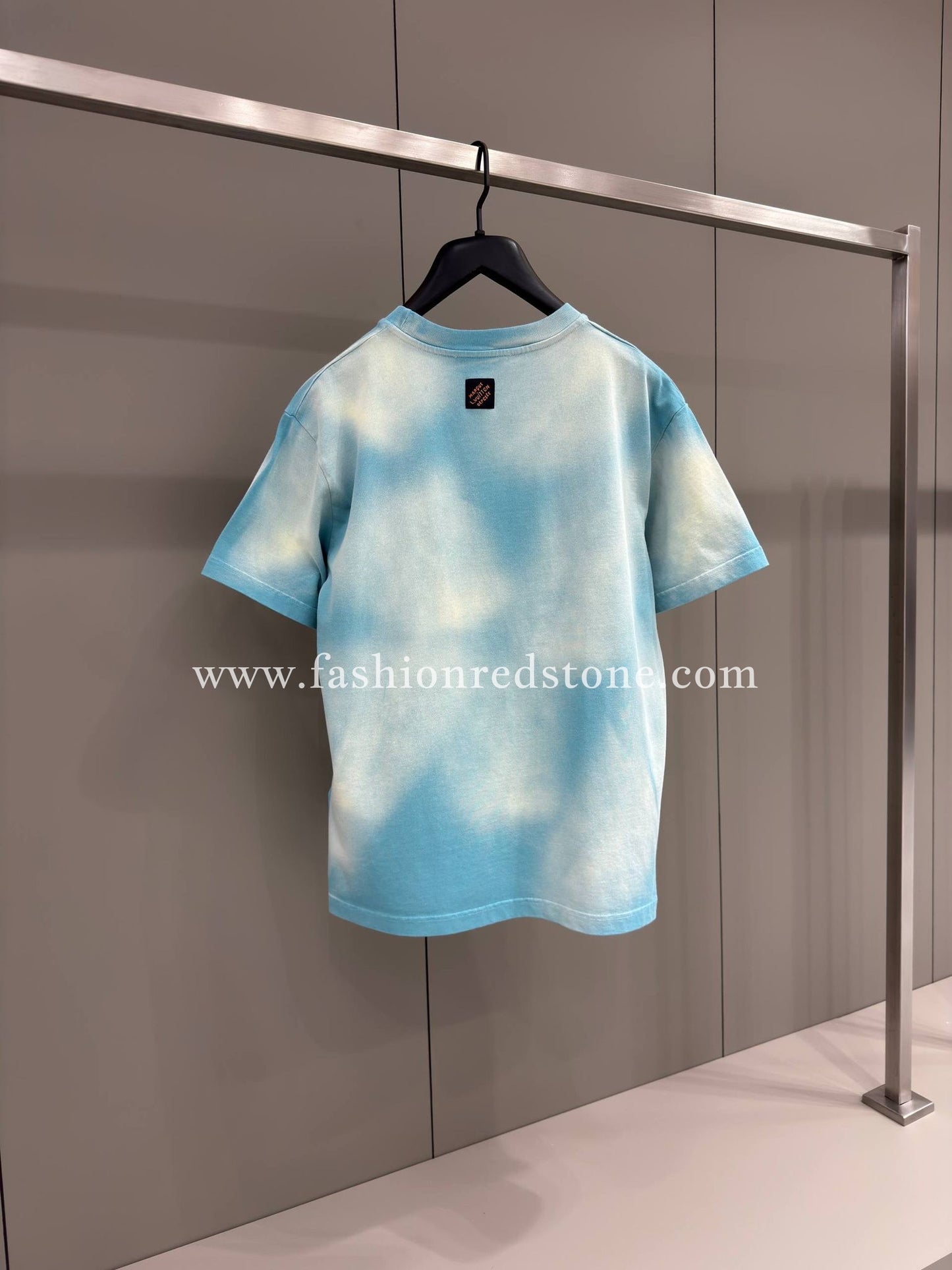 LV Tie-Dye Printed T-Shirt