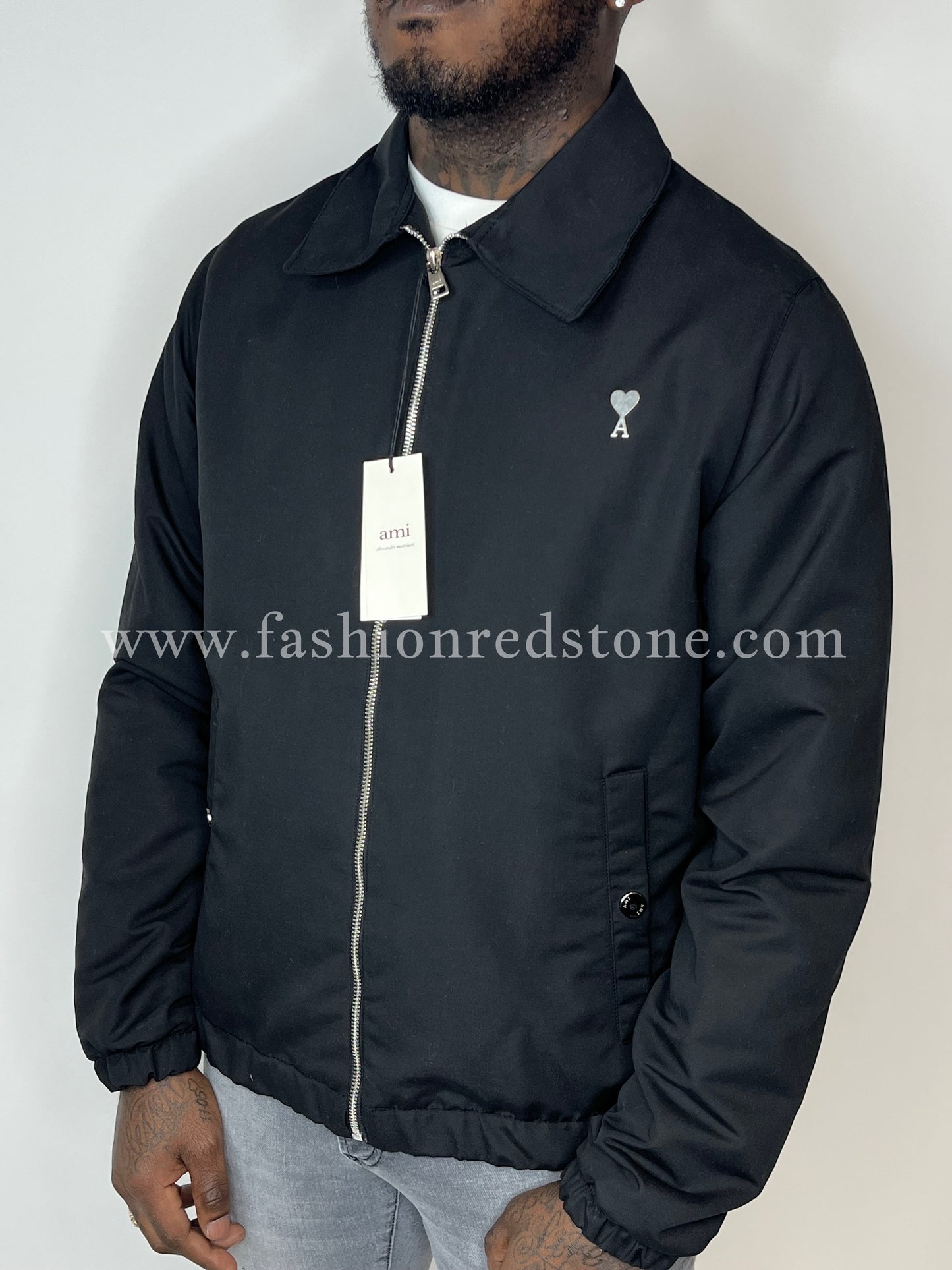 AMI DE COEUR Zipped Jacket Black