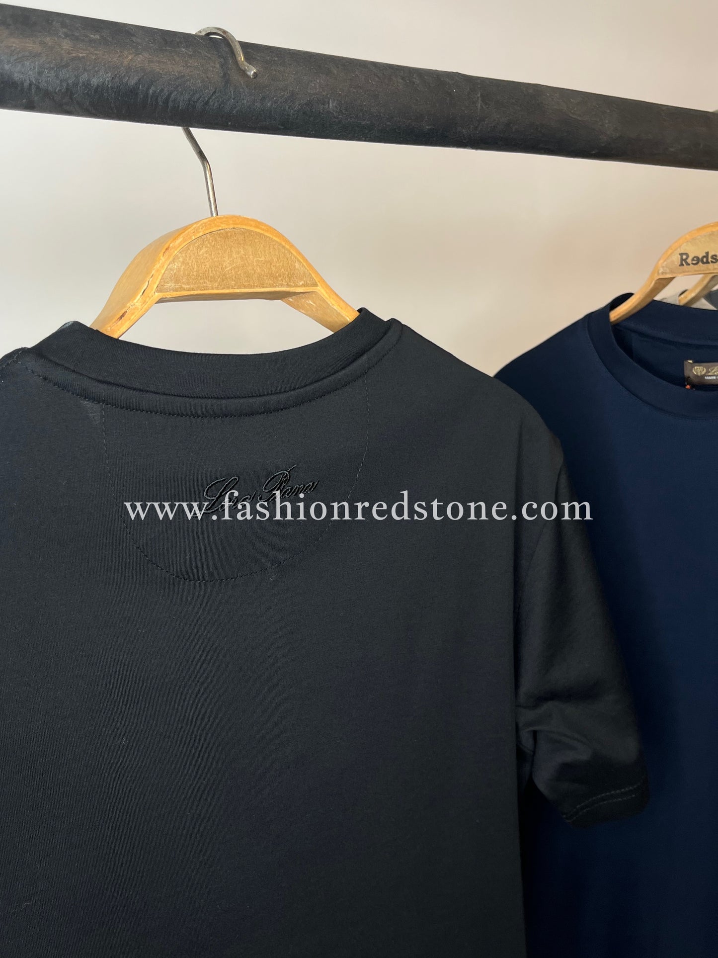 Loro Piana Mercesized T-Shirt Black