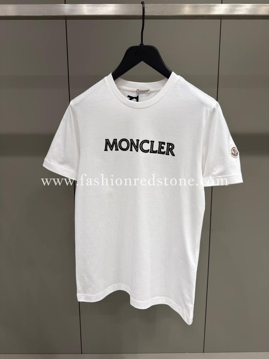Moncler Flock Print Logo T-Shirt