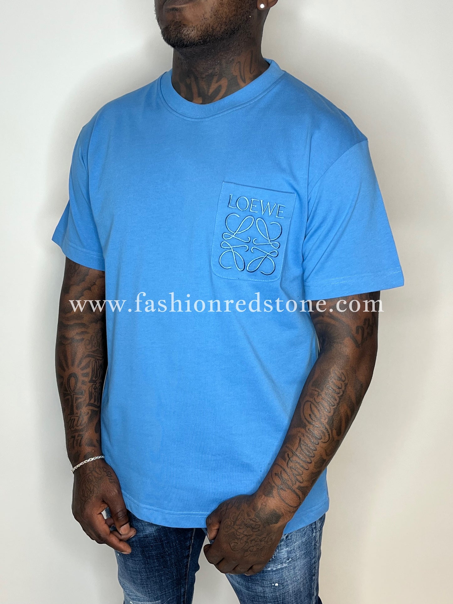 Loewe Relaxed Fit Tonal Pocket Logo T-Shirt