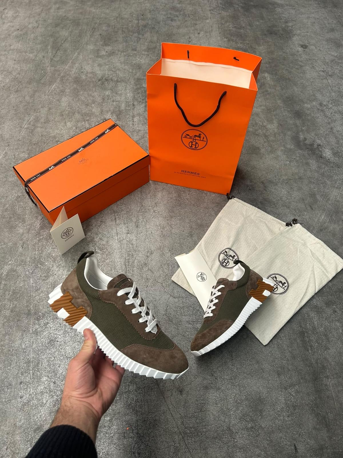 Hermes Bouncing Sneakers