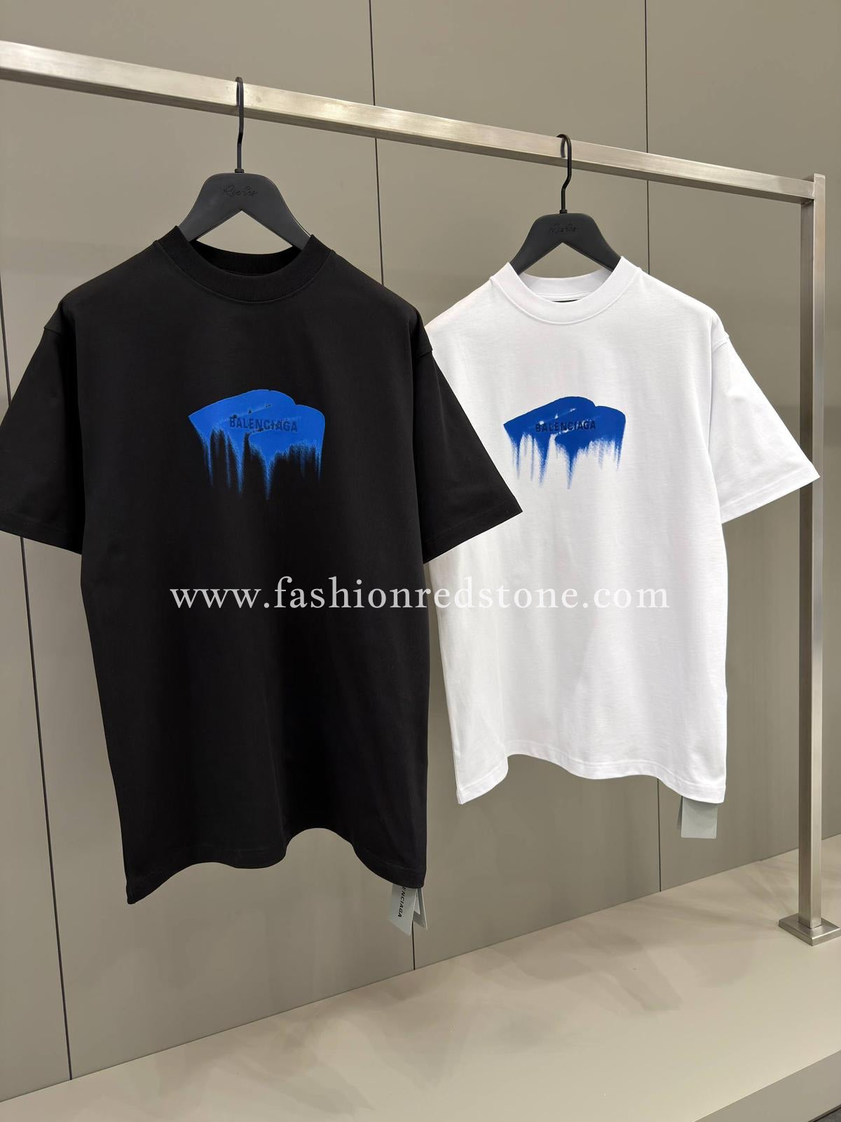 Balenciaga Men Wet Brush T-Shirt