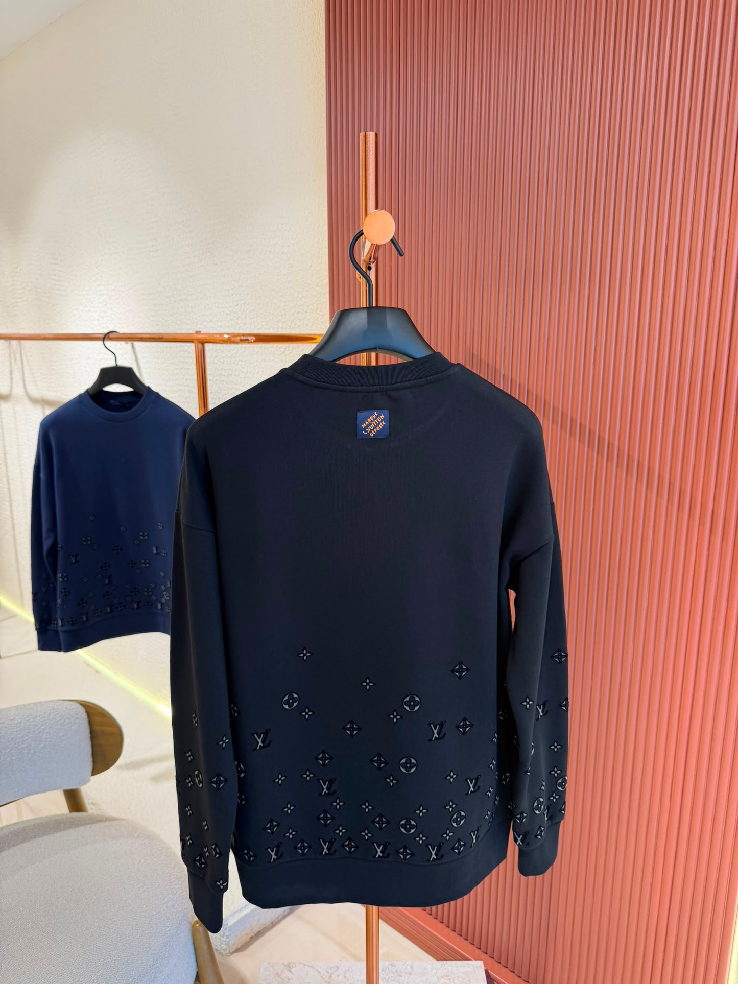 LV Monogram Sweater Black
