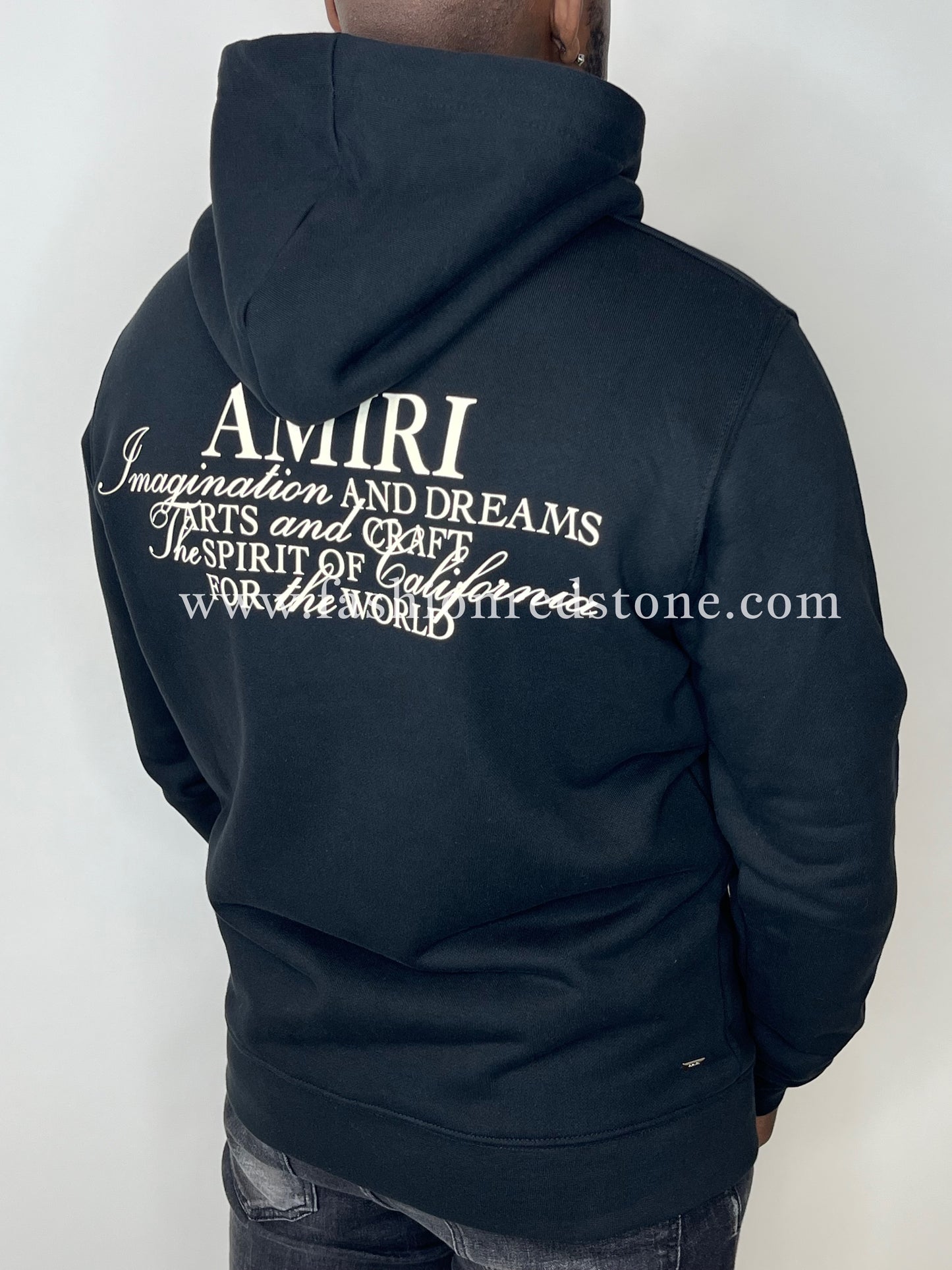 Amiri Sweatvest Met Capuchon En Logo