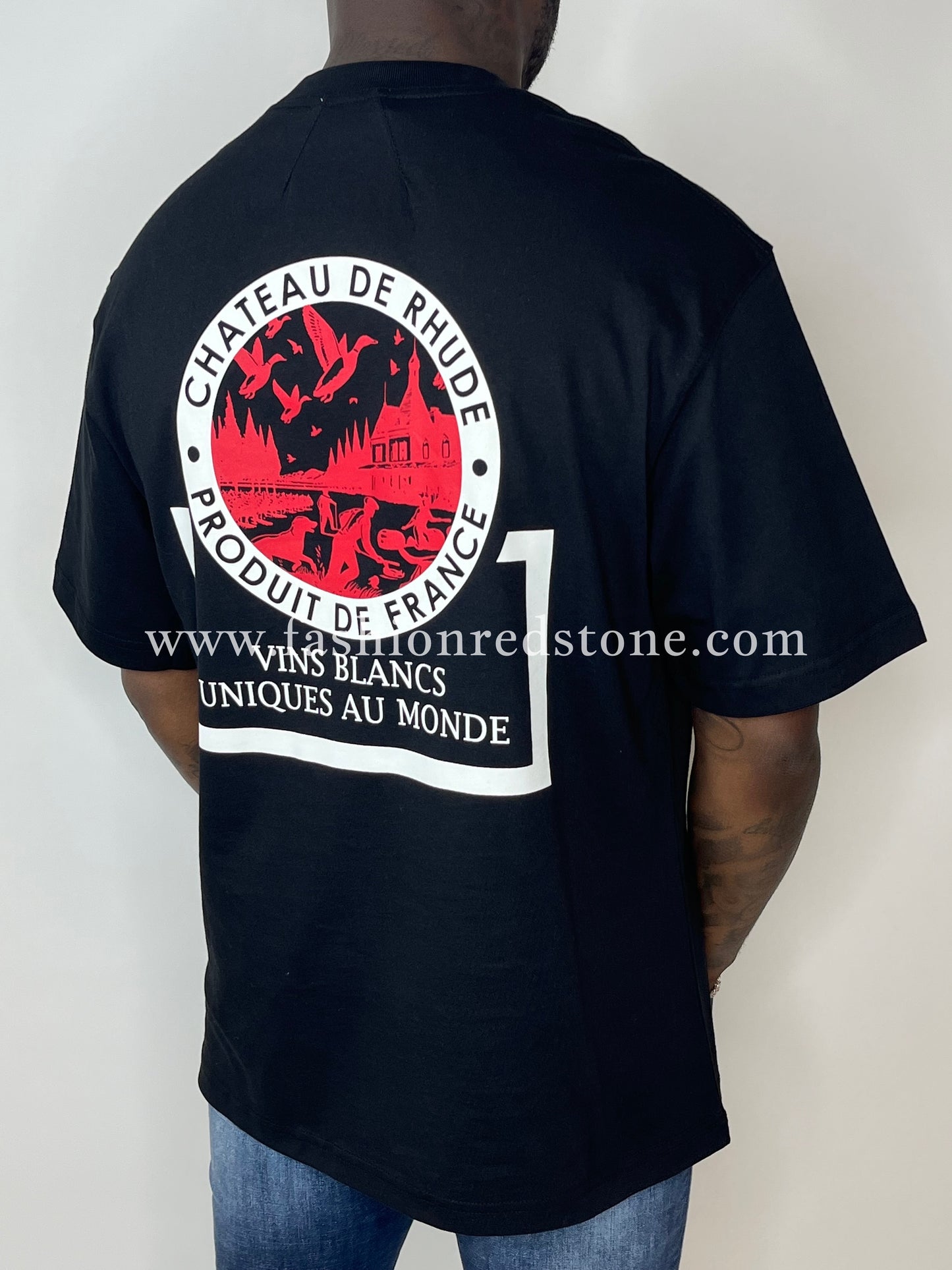 Rhude Bordeaux Black