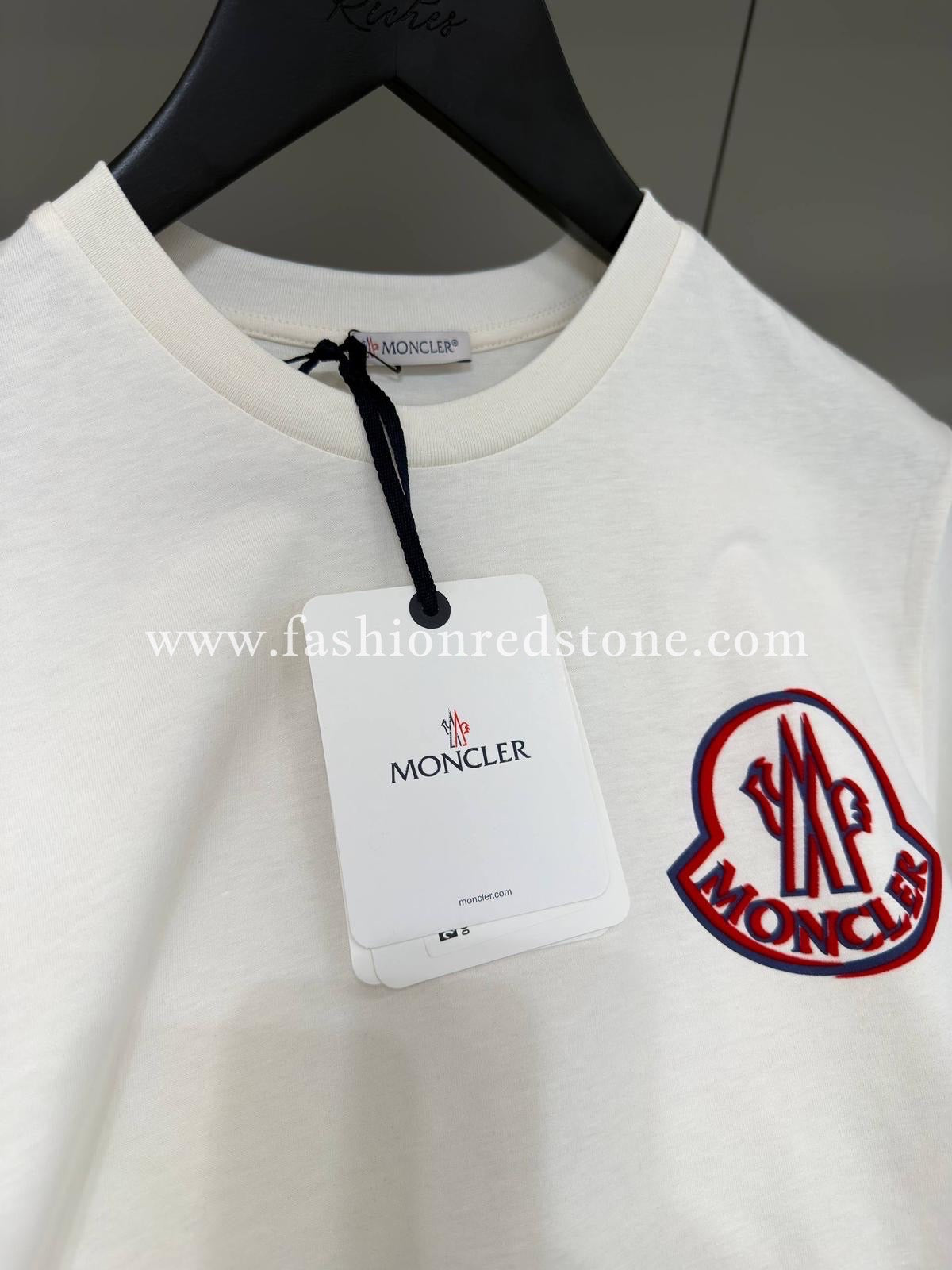 Moncler Geborduurd Logo T-Shirt