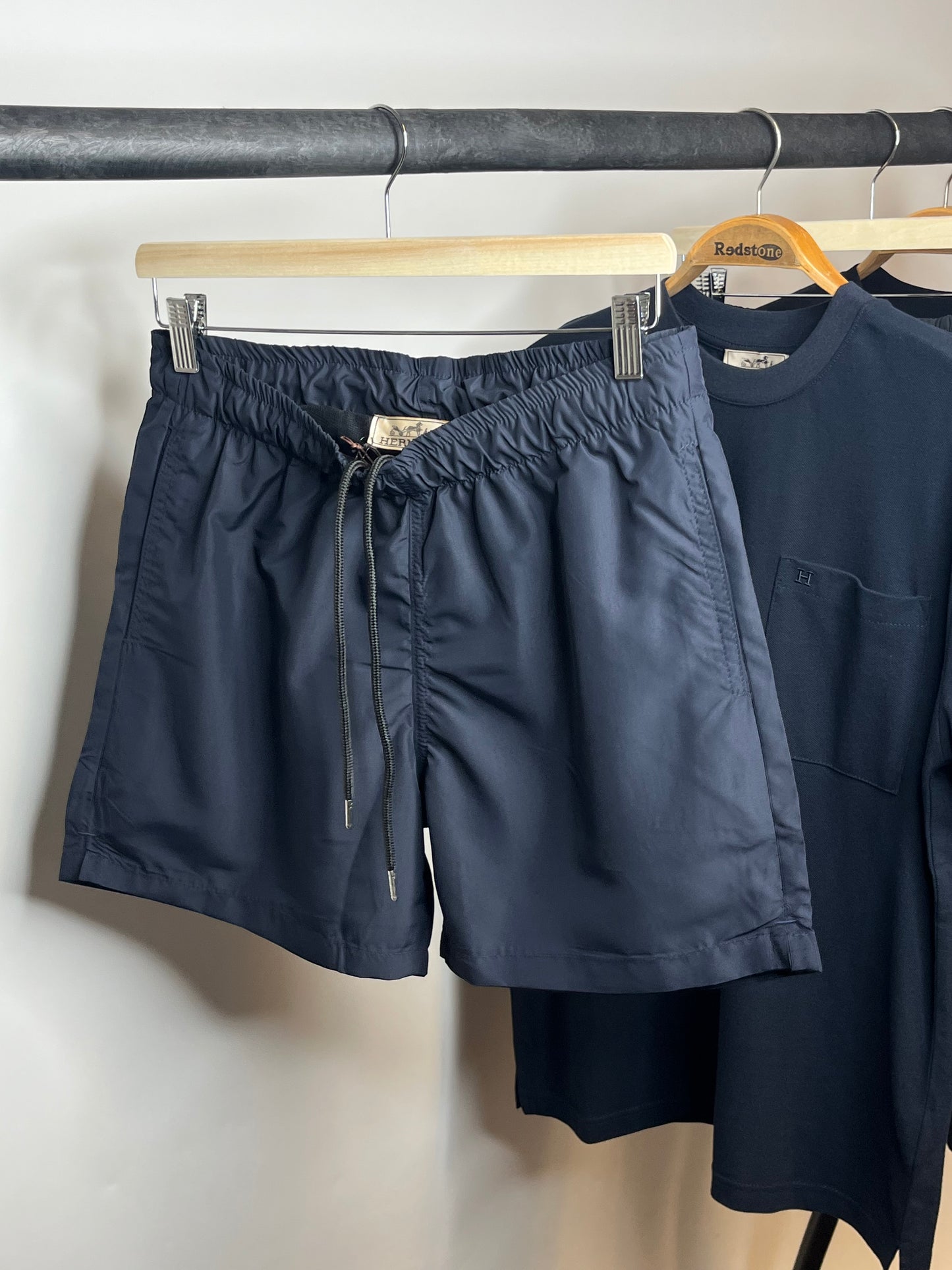 Hermès “H Fantome” Zwemshort Navy