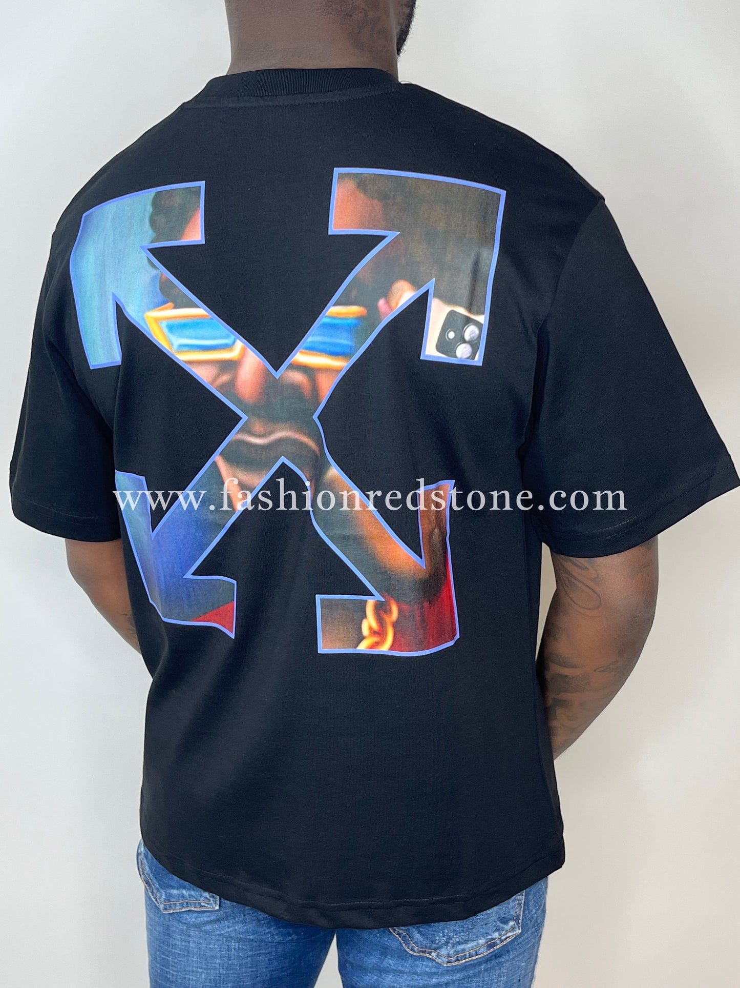 Off-White T-Shirt Met Logoprint Black