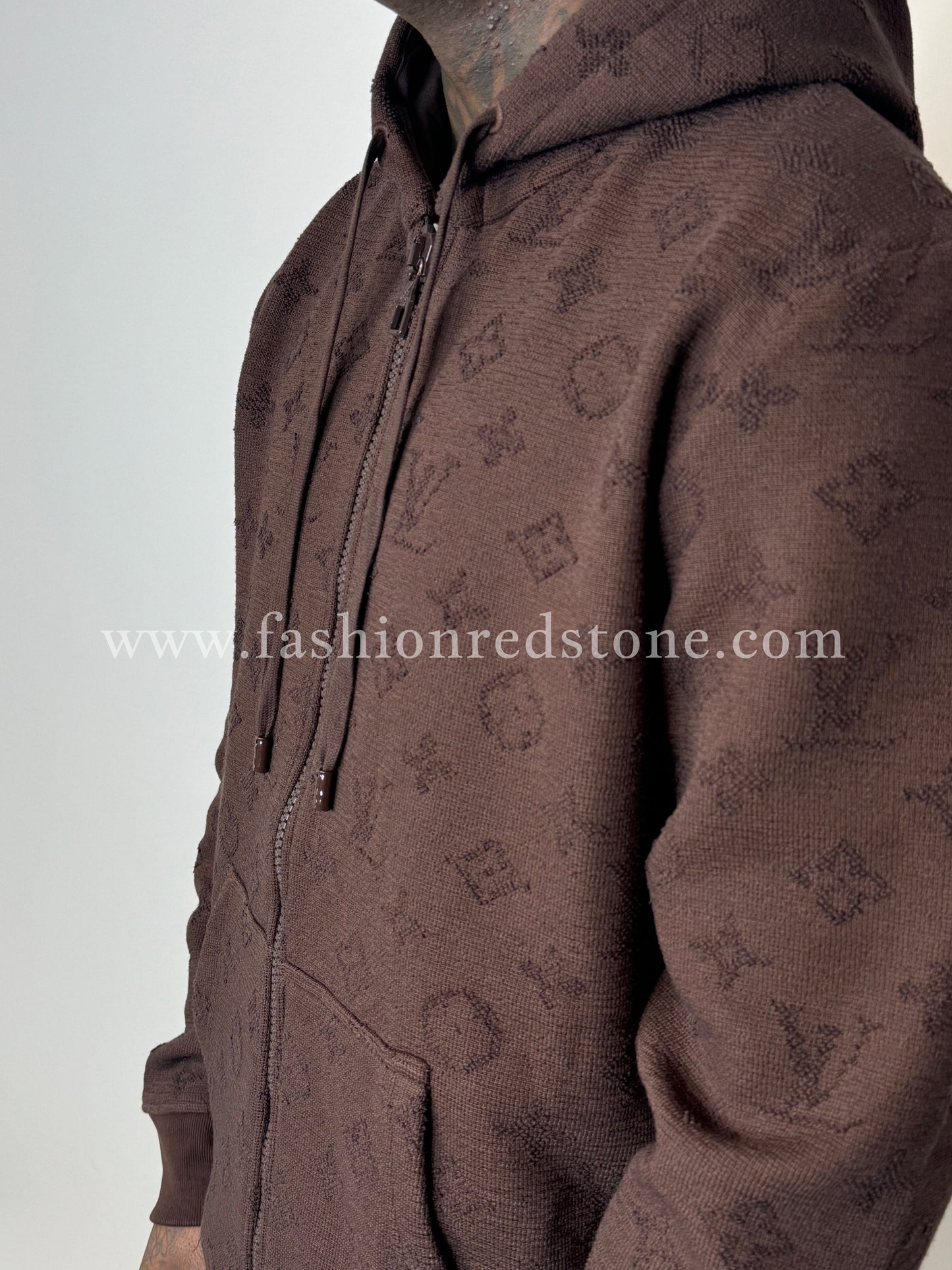 Louis Vuitton Monogram Zip-Up Jacket