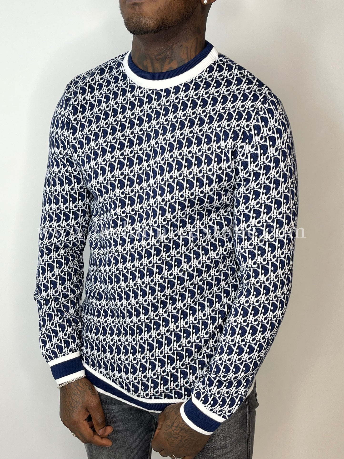Christian Dior Oblique Knit Sweater