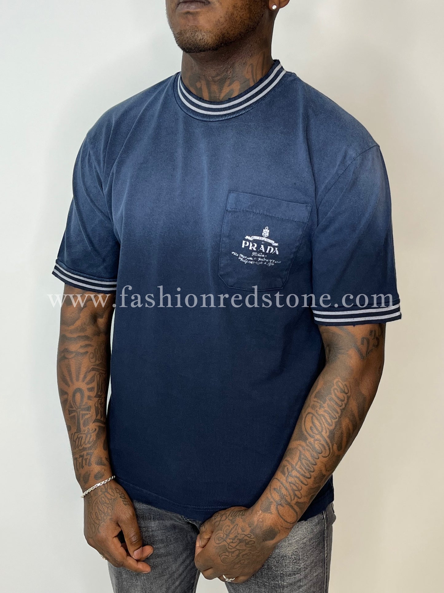 Prada T-Shirt met Logoprint