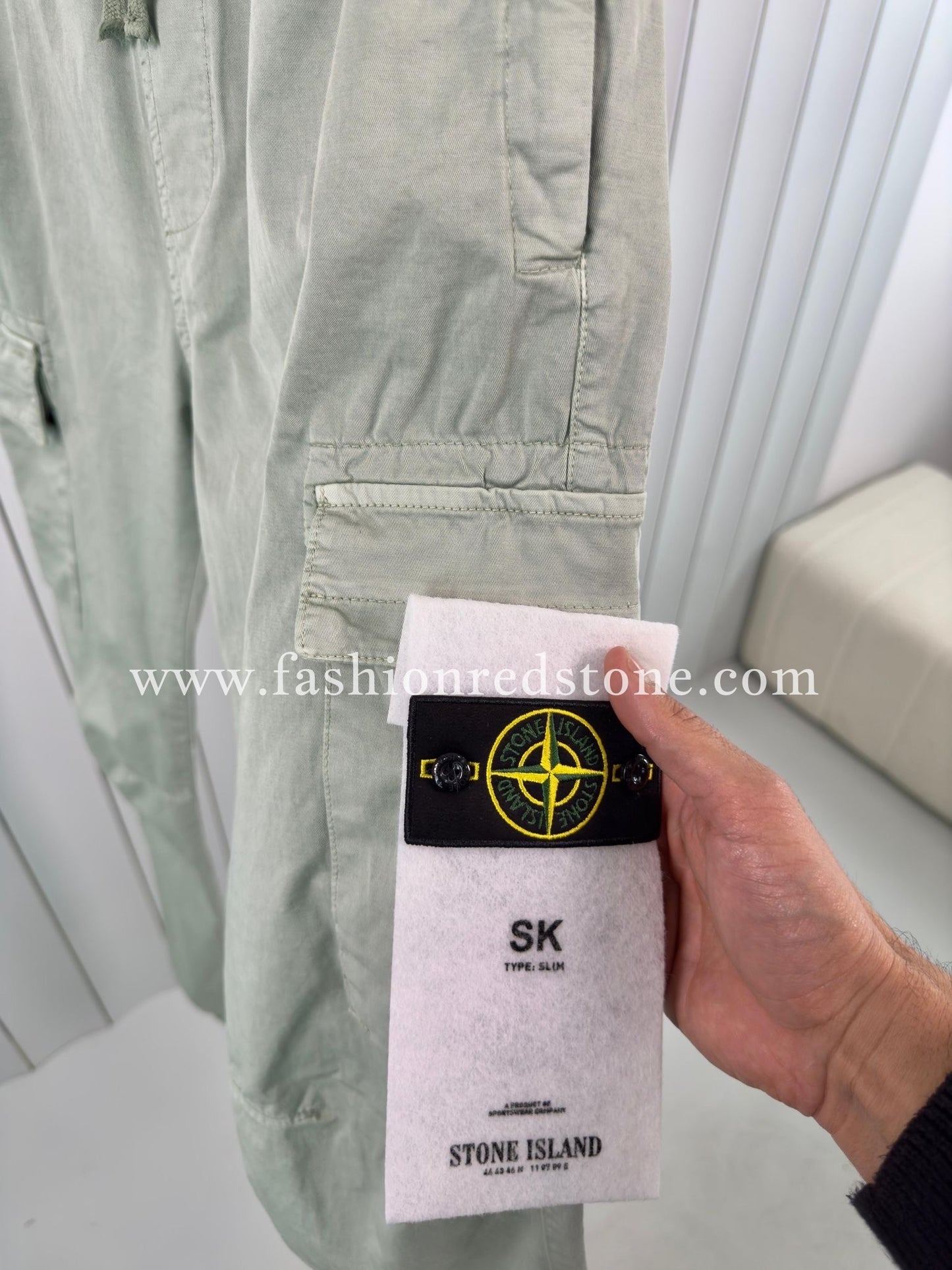 Stone Island Cargo Jeans Green