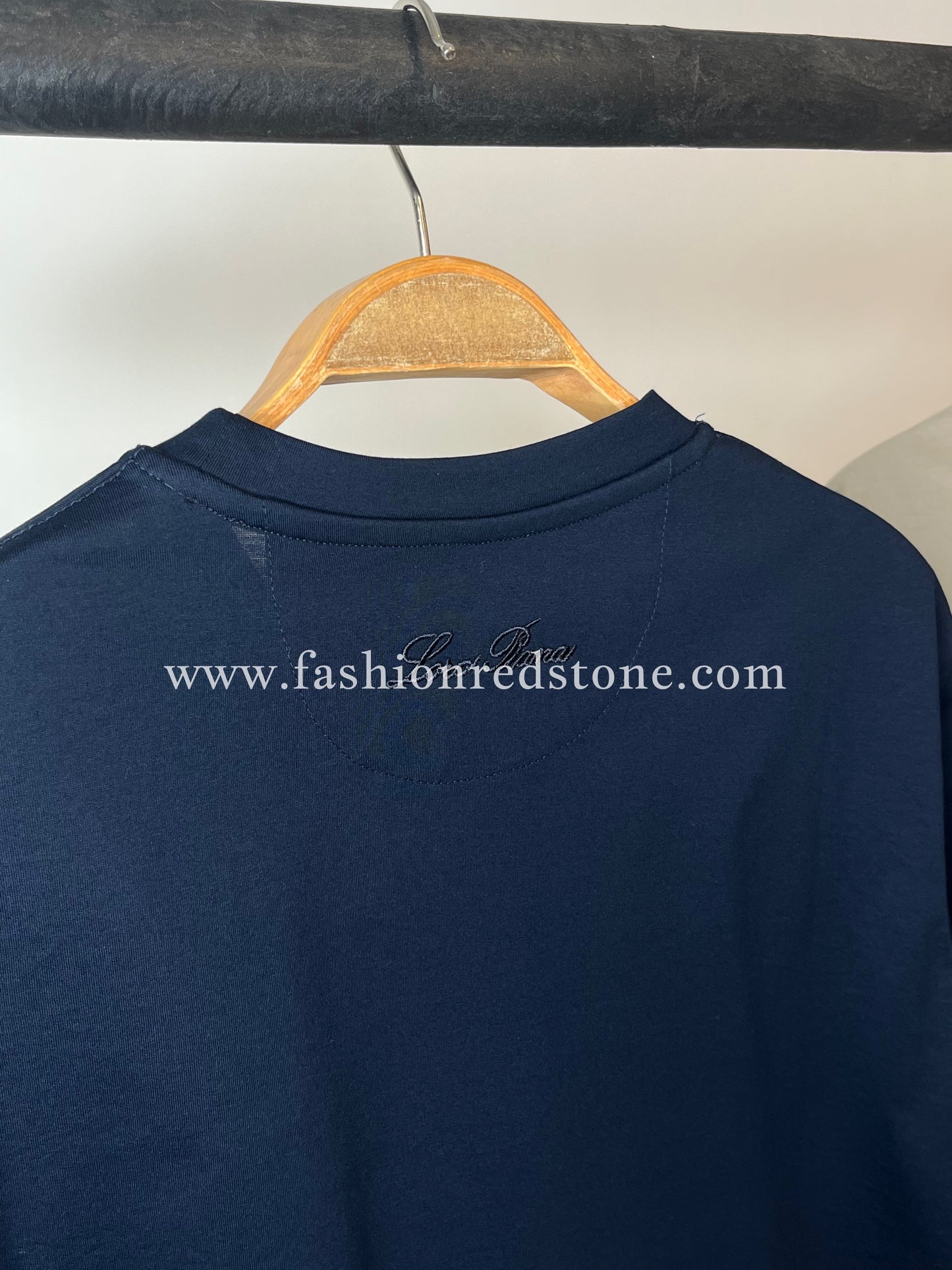 Loro Piana Mercesized T-Shirt Navy