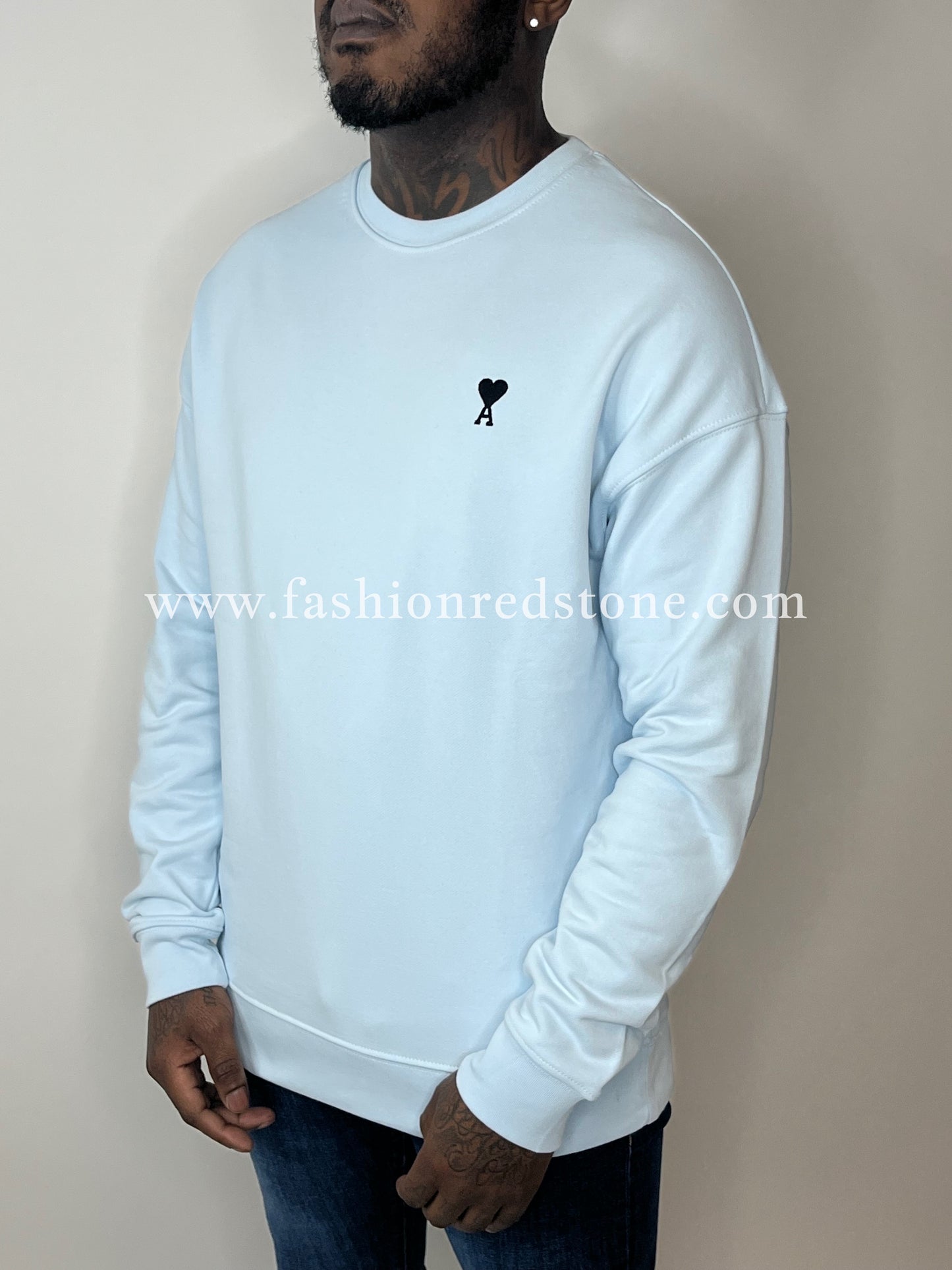 AMI Sweater Met Logopatch
