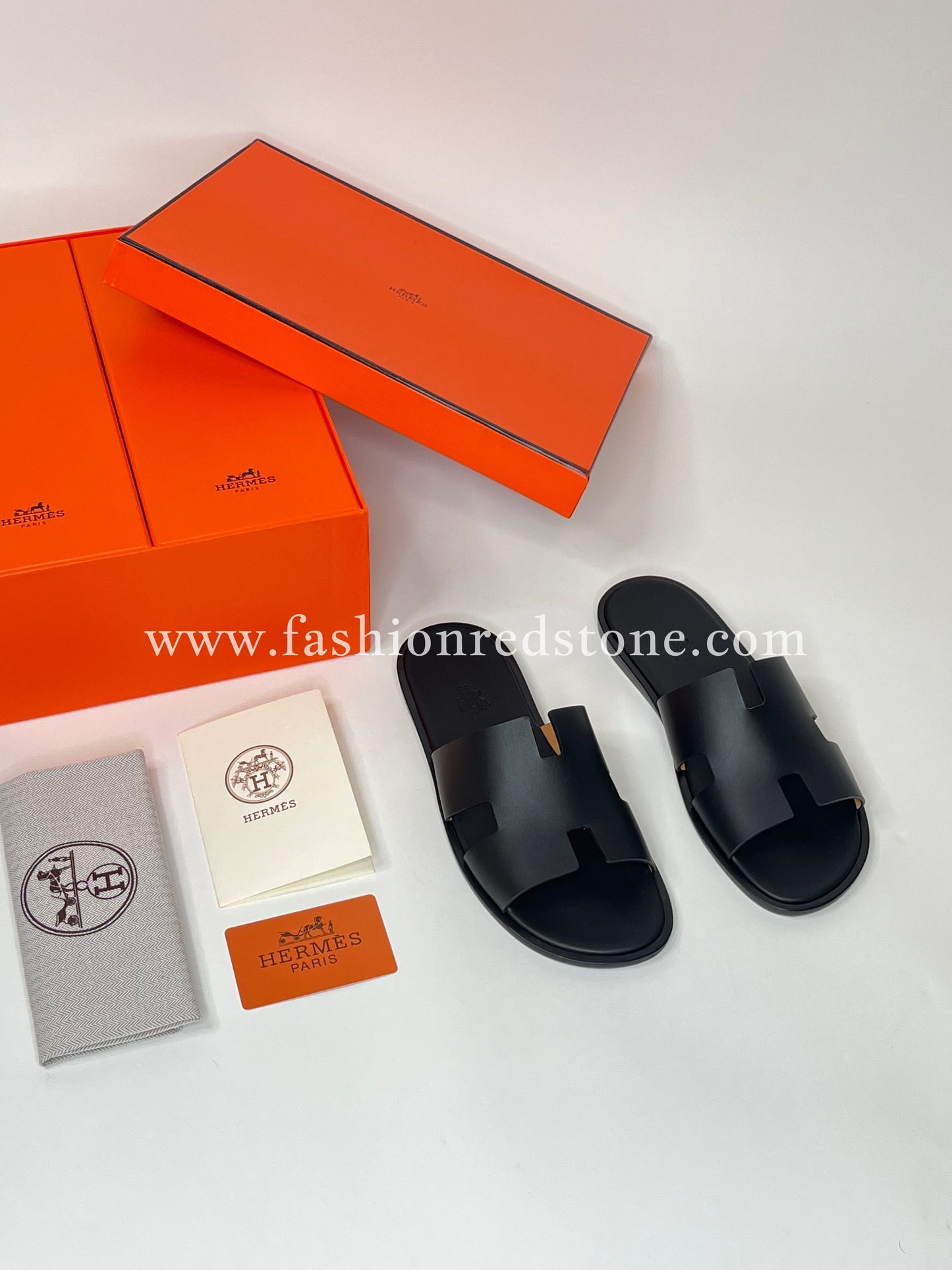 Hermes Izmir Sandal Black