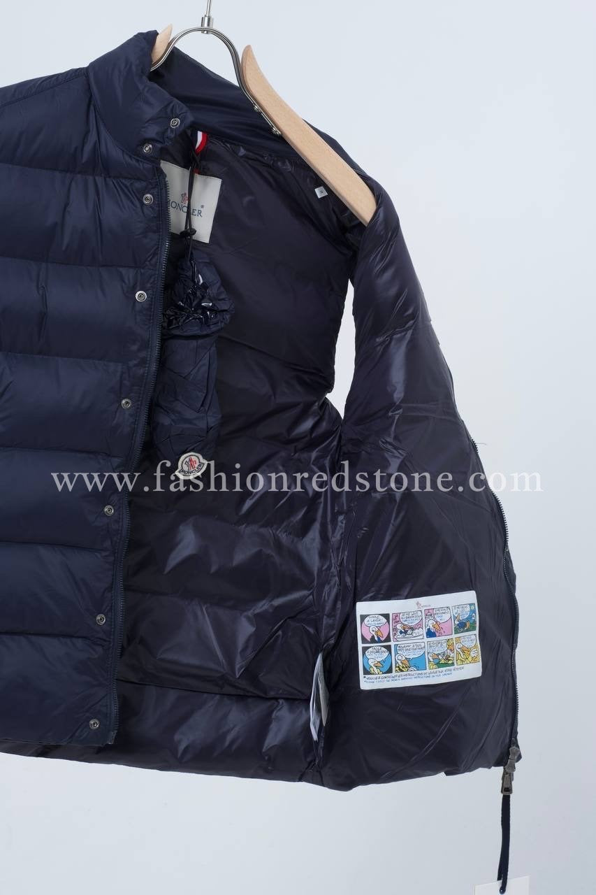 Moncler Bodywarmer met Logopatch Navy