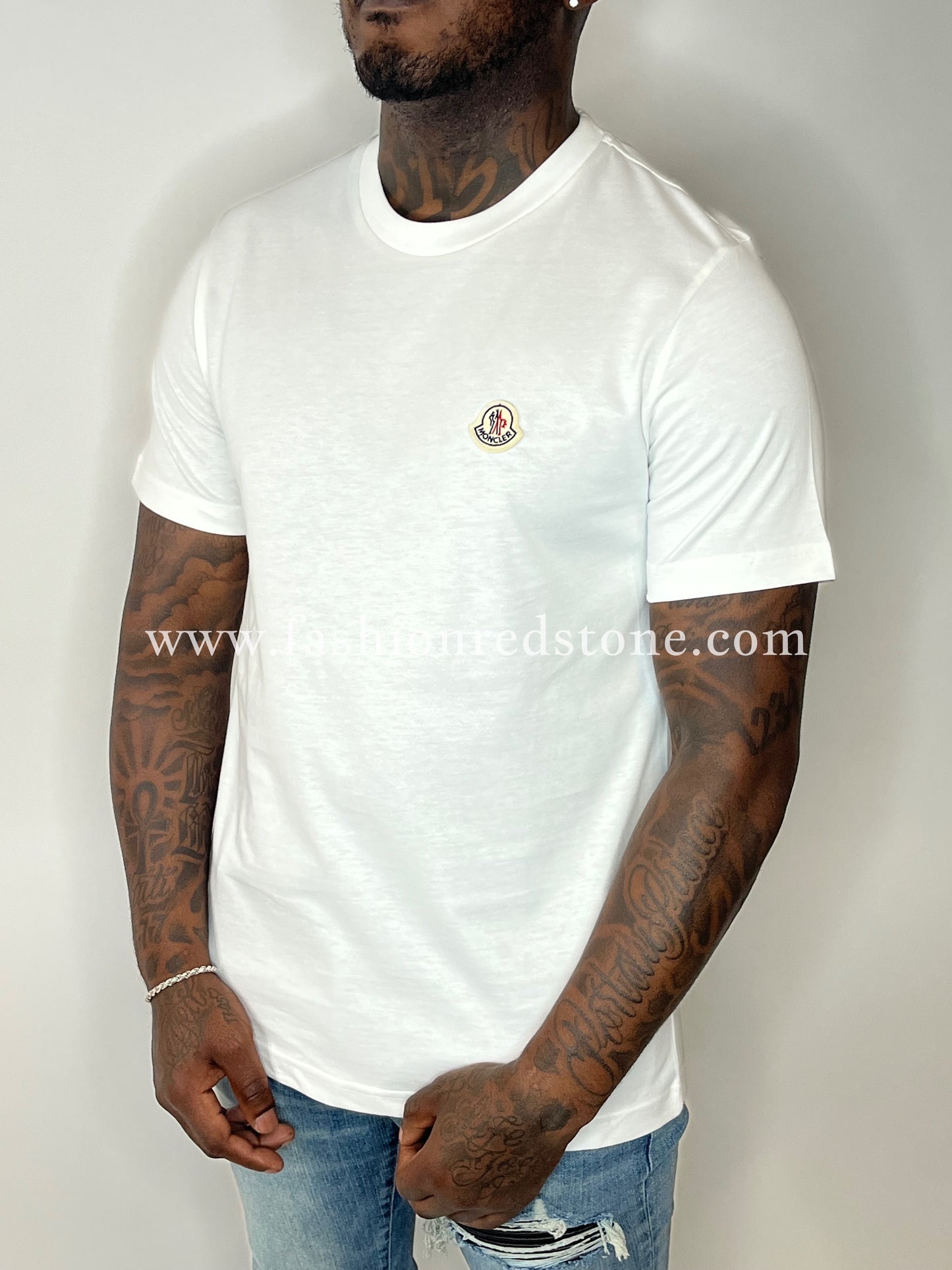 Moncler
T-shirt Met Logopatch White