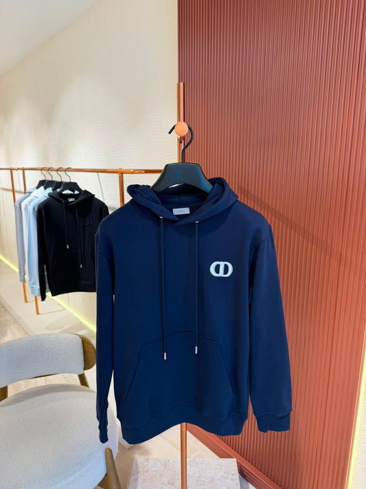 Trui Met Capuchon En CD Icon-kenmerk Navy