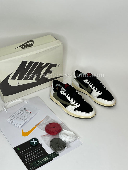 Travis Scott x Air Jordan 1 Low OG "Olive"