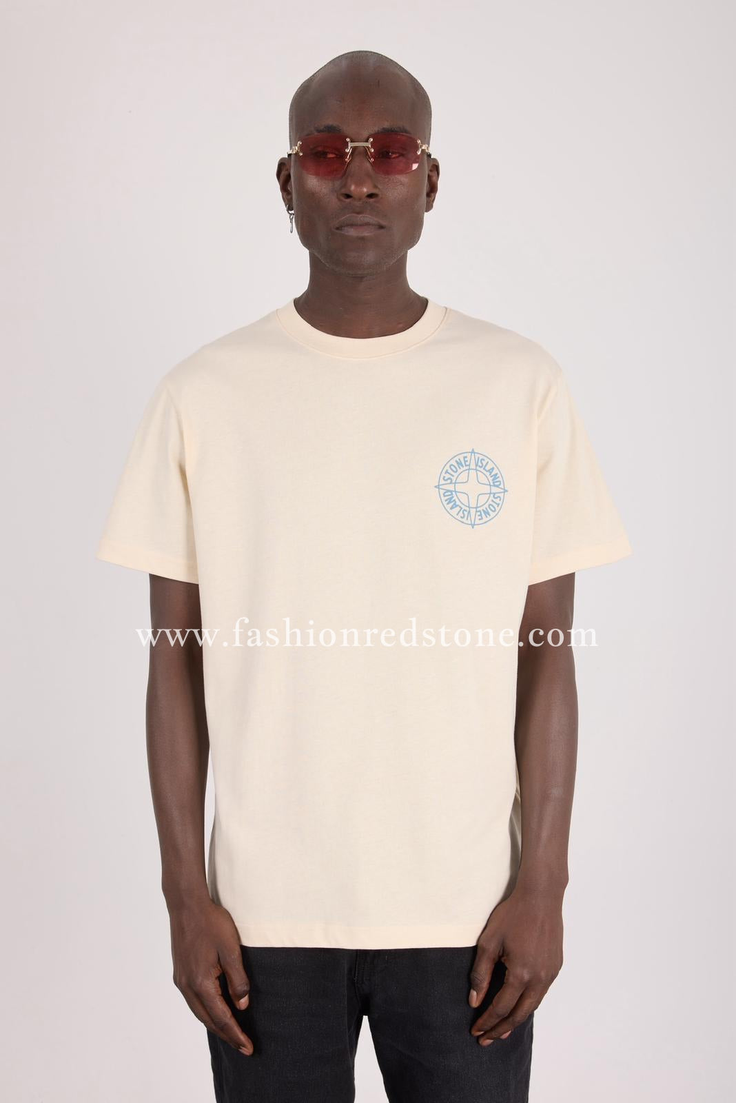 Stone Island T-Shirt met Logoprint