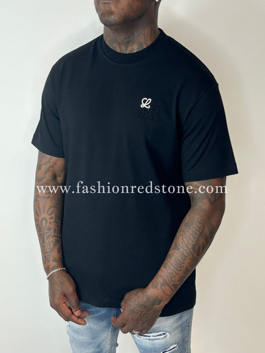 Loewe Regular Fit T-Shirt In Cotton Black