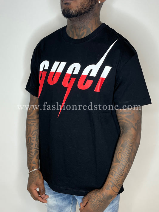 Gucci T-Shirt Met Blade Print