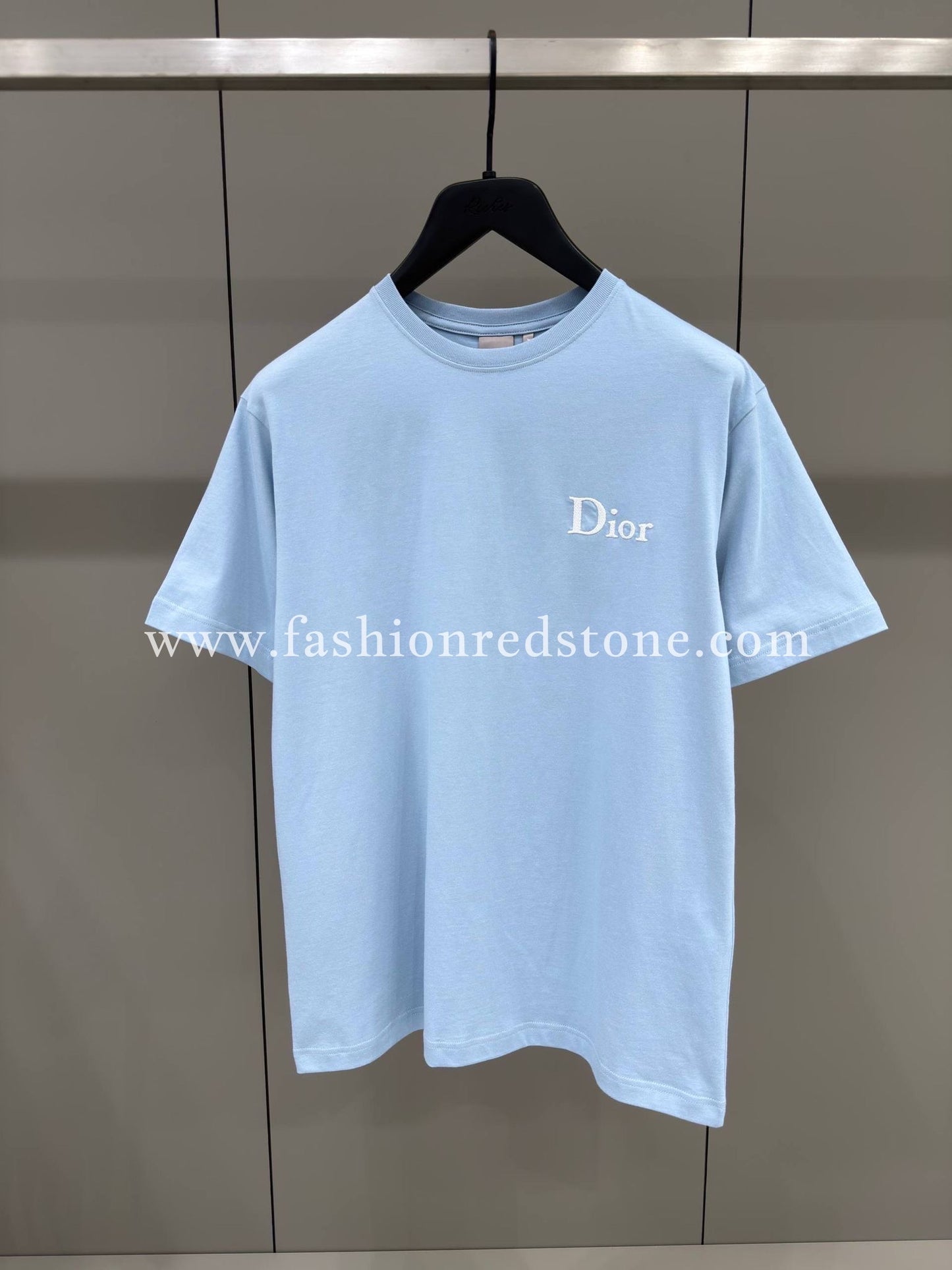 CD T-shirt met Dior-borduursel, relaxed-fit