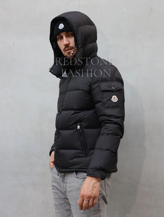 Moncler Maya Jacket Matt Black (MET NFC)