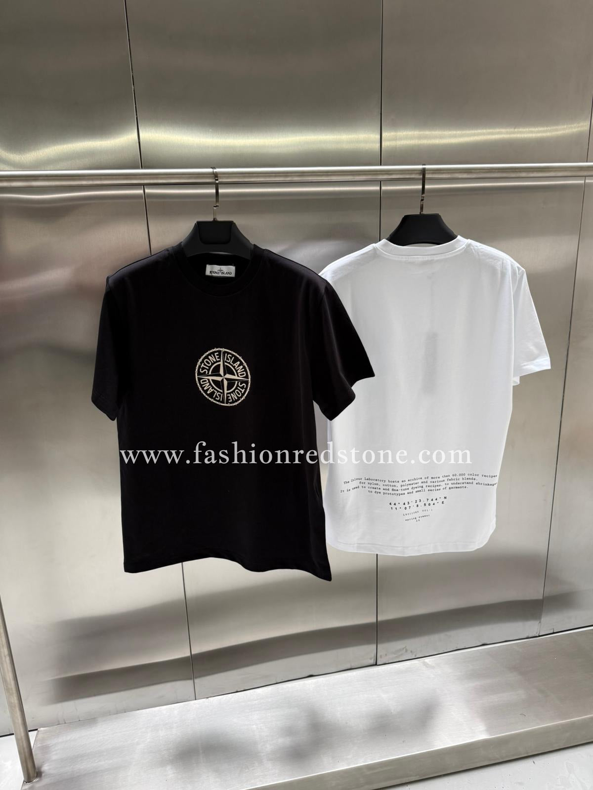Stone Island T-Shirt met Logoprint